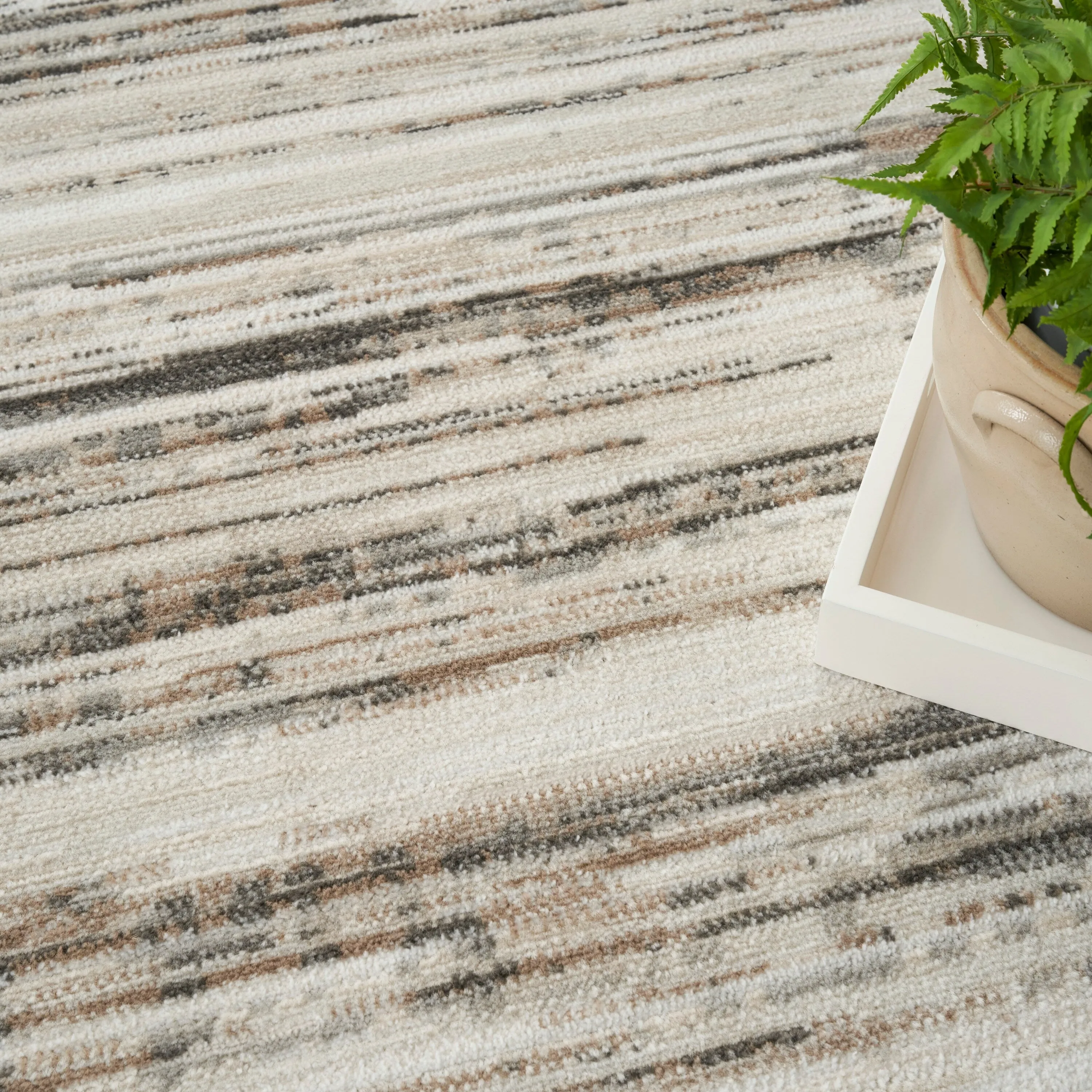 Nourison Serenity Home Indoor Abstract Area Rug