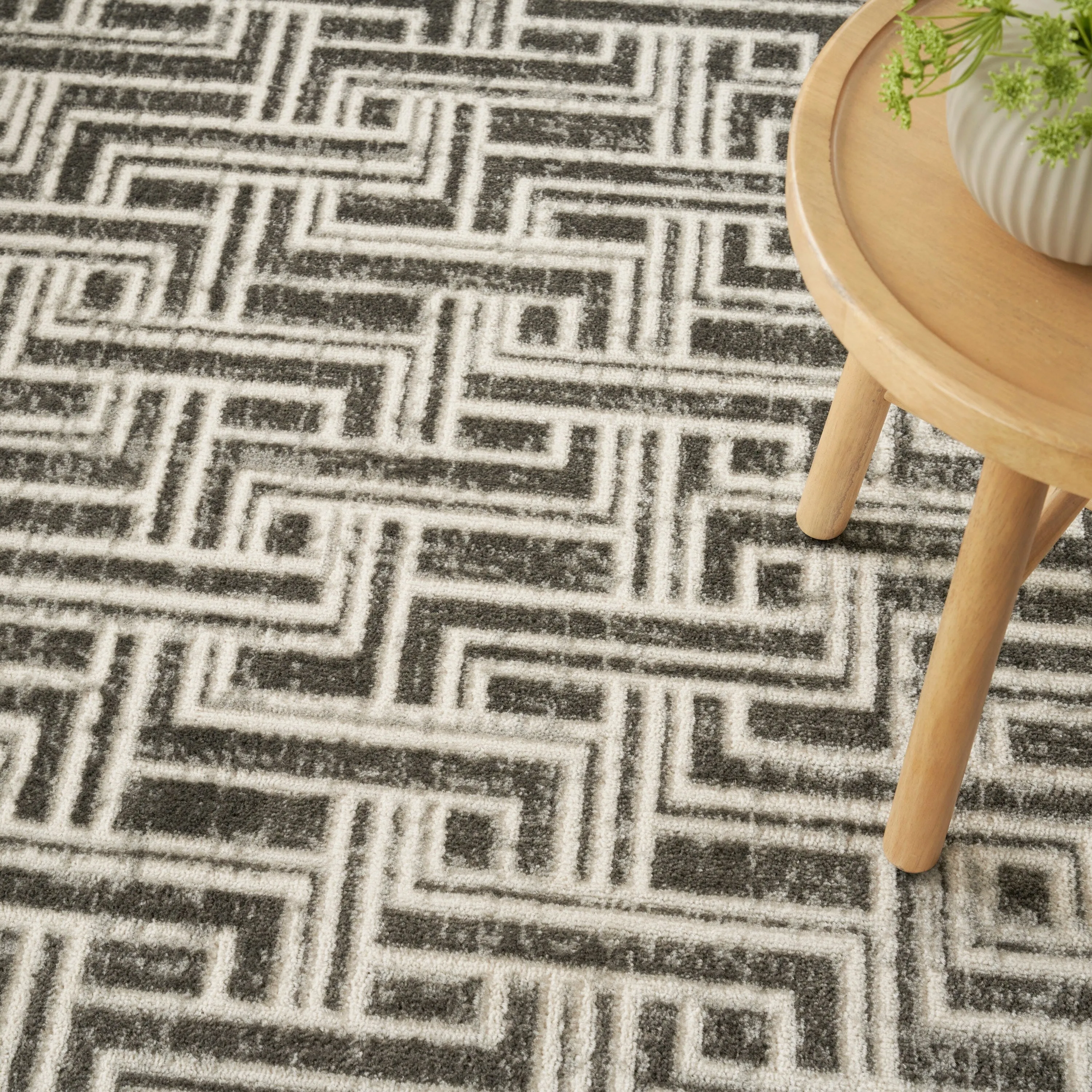 Nourison Serenity Home Indoor Geometric Area Rug