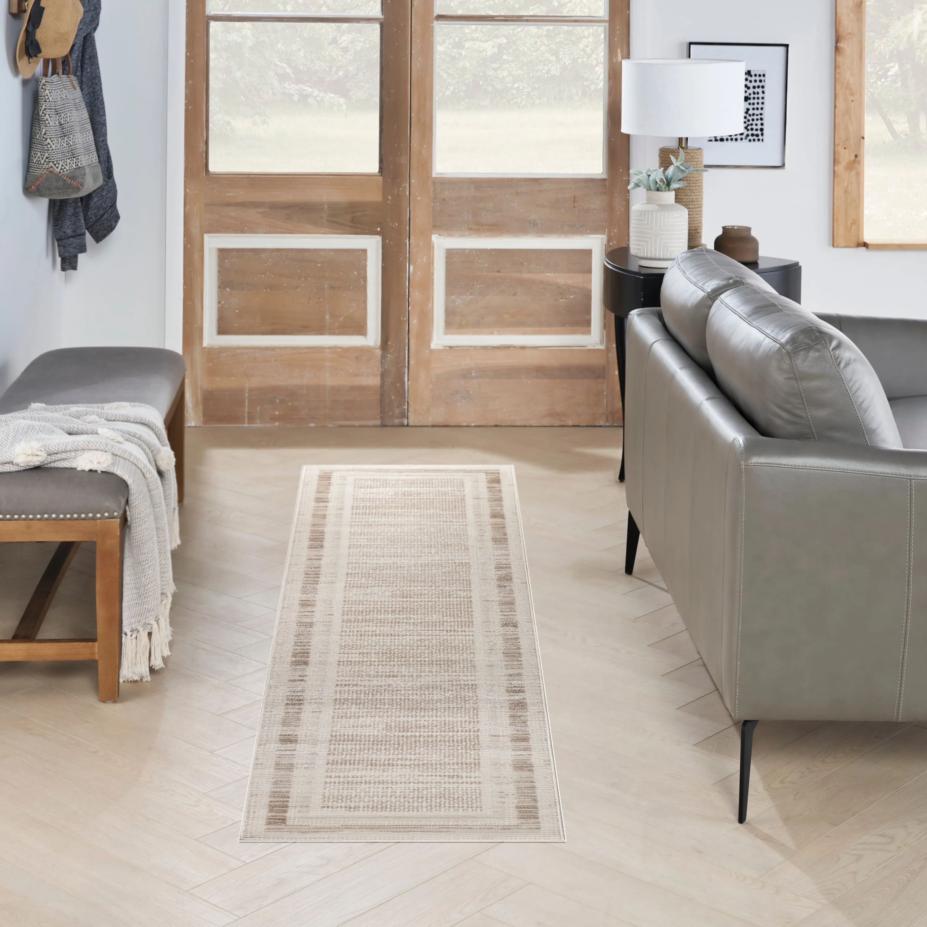 Nourison Serenity Home Indoor Geometric Area Rug
