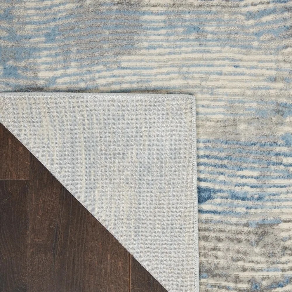 Nourison Solace Vintage Distressed Abstract Area Rug