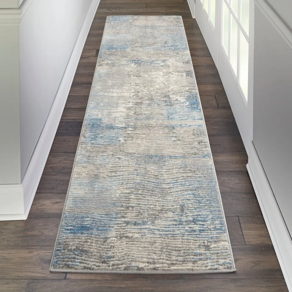 Nourison Solace Vintage Distressed Abstract Area Rug