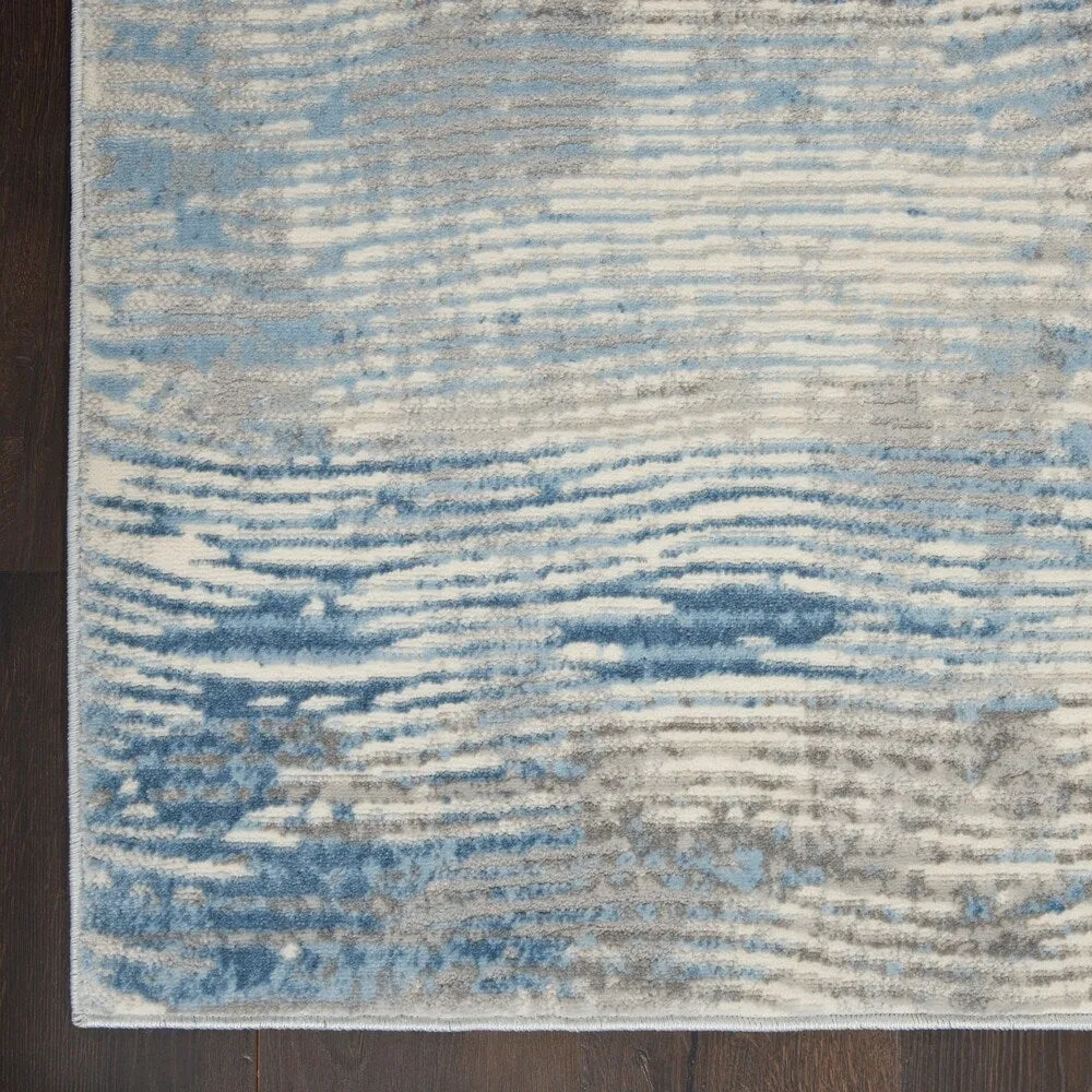 Nourison Solace Vintage Distressed Abstract Area Rug