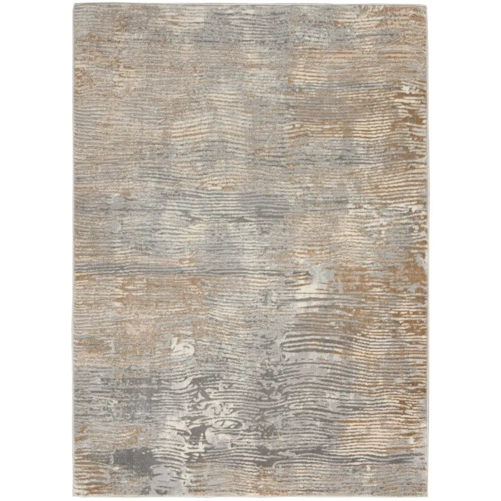 Nourison Solace Vintage Distressed Abstract Area Rug