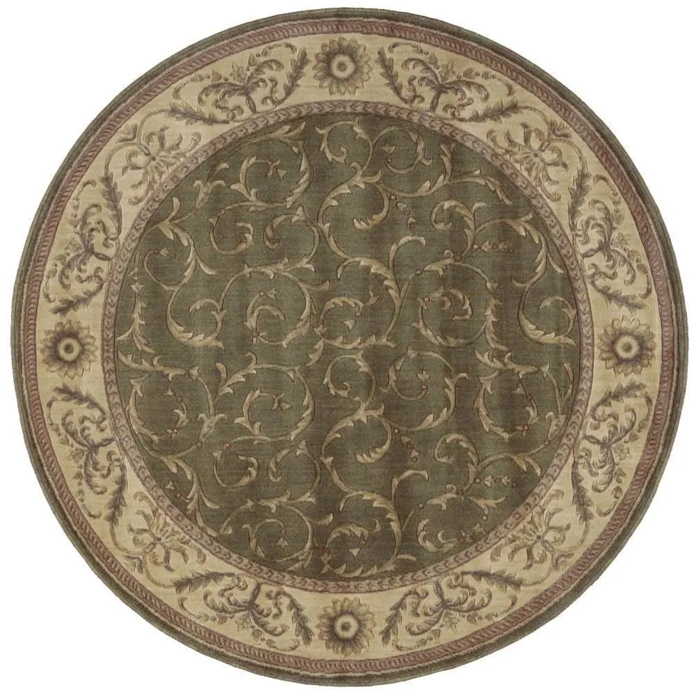Nourison Somerset Trellis Border Area Rug