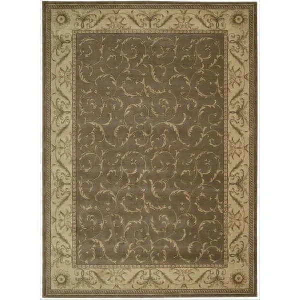 Nourison Somerset Trellis Border Area Rug