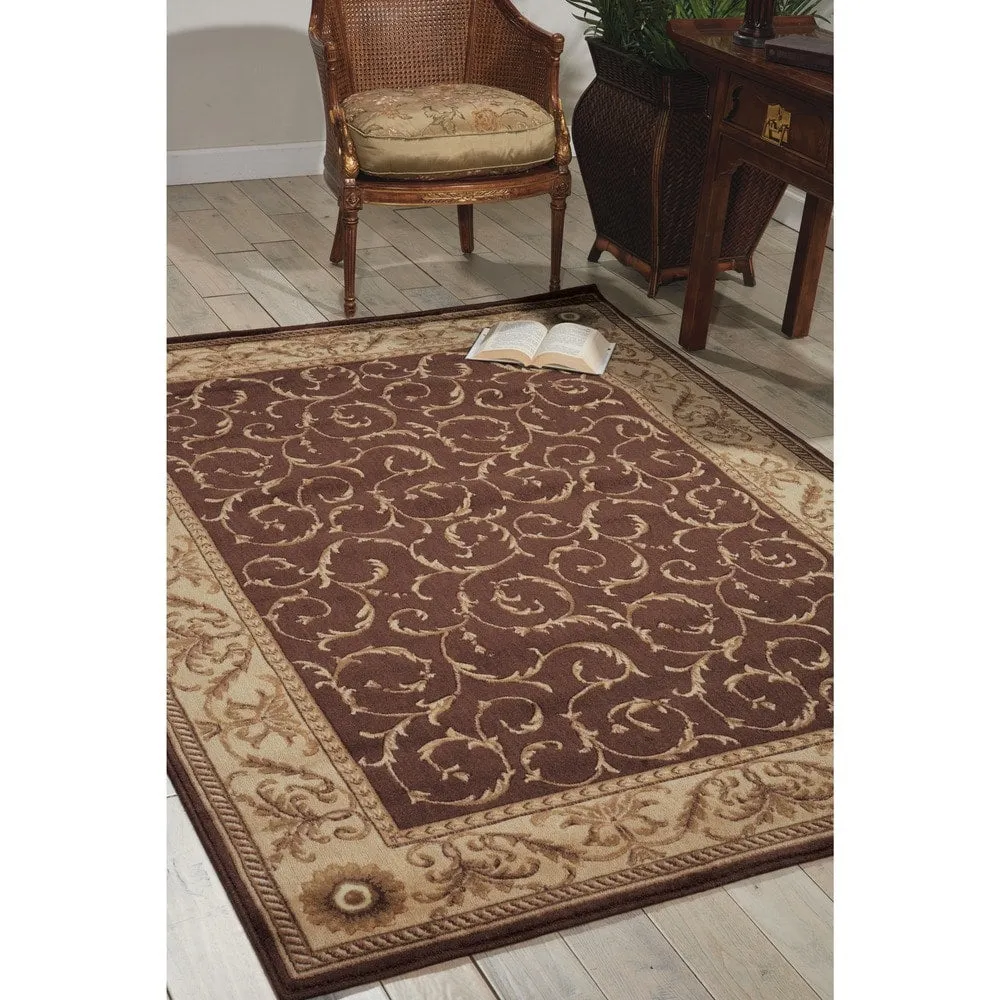 Nourison Somerset Trellis Border Area Rug