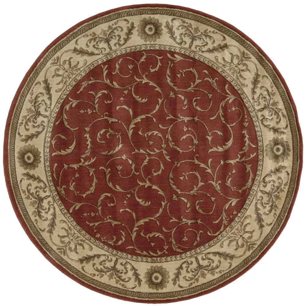 Nourison Somerset Trellis Border Area Rug