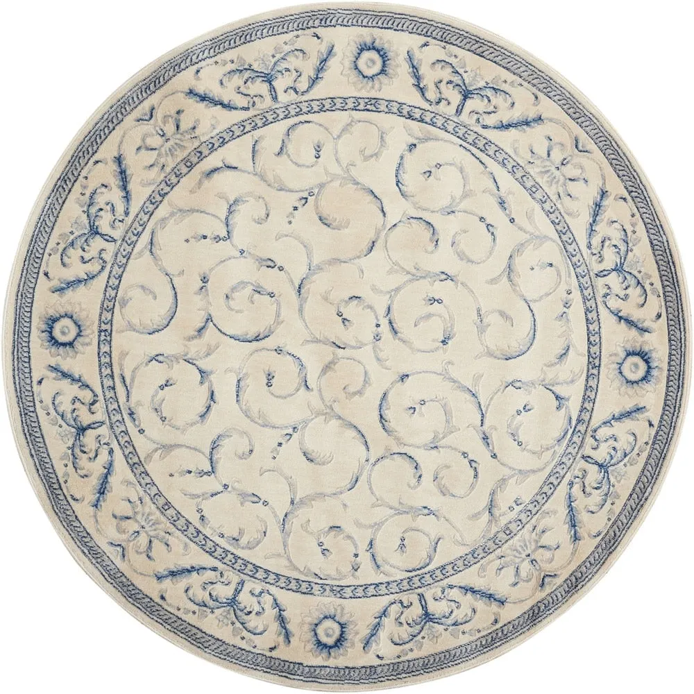 Nourison Somerset Trellis Border Area Rug