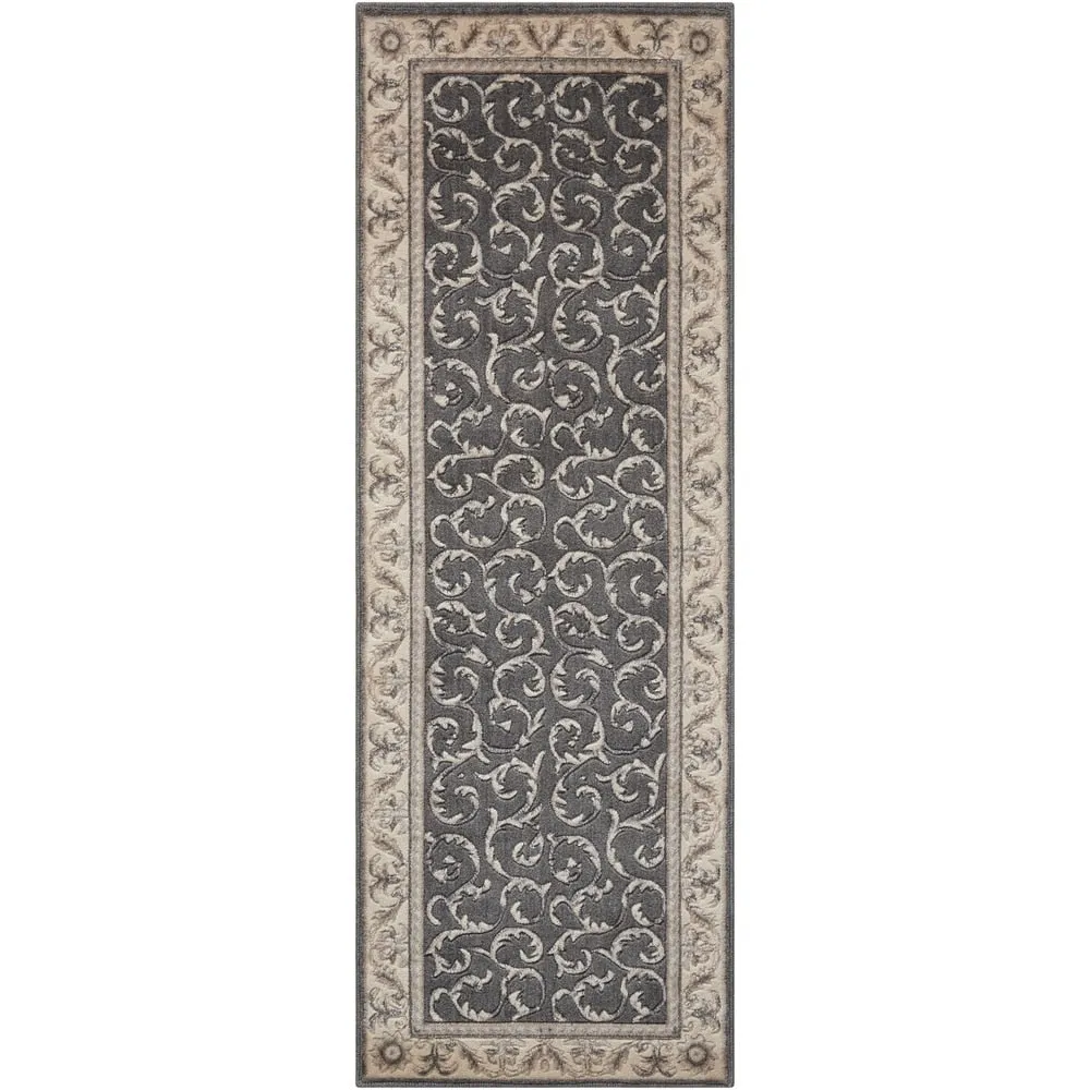 Nourison Somerset Trellis Border Area Rug