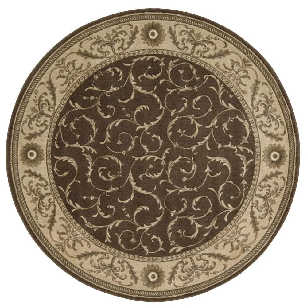 Nourison Somerset Trellis Border Area Rug