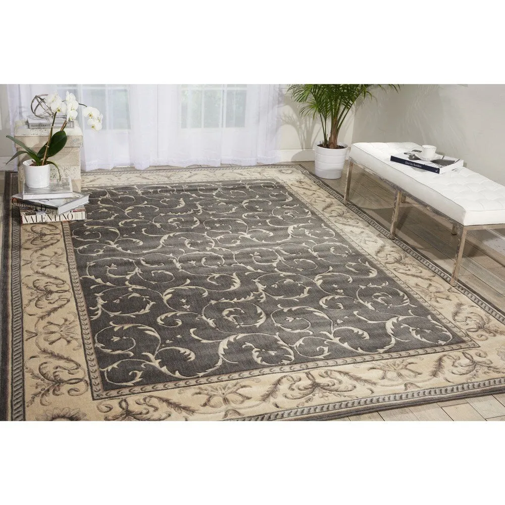 Nourison Somerset Trellis Border Area Rug