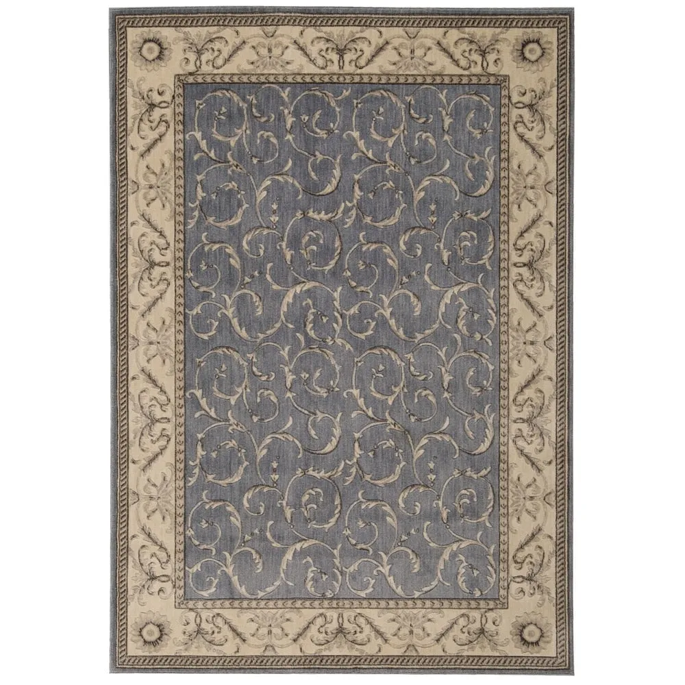 Nourison Somerset Trellis Border Area Rug