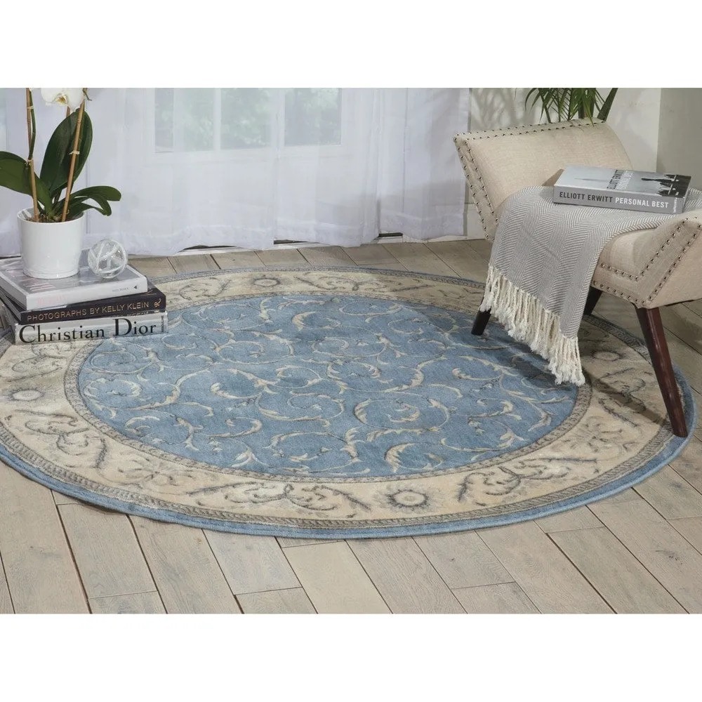 Nourison Somerset Trellis Border Area Rug