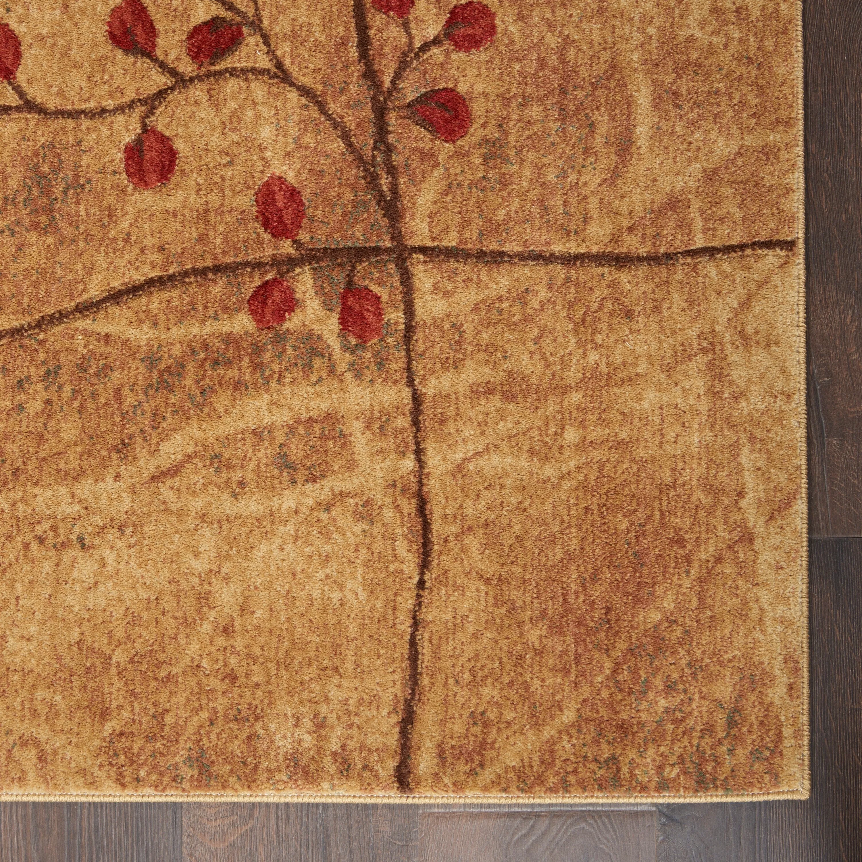 Nourison Susan Contemporary Floral Indoor only Area Rug.