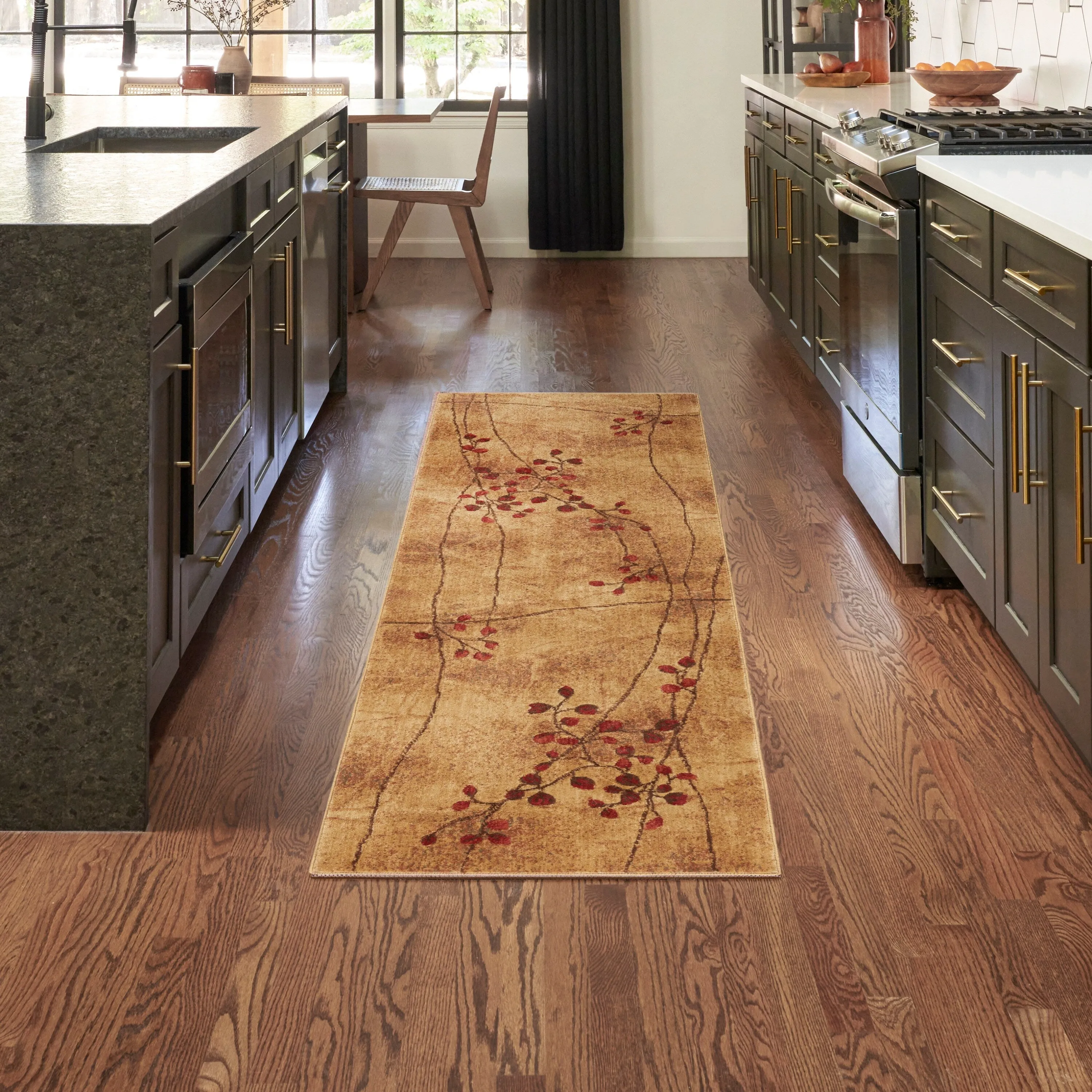 Nourison Susan Contemporary Floral Indoor only Area Rug.