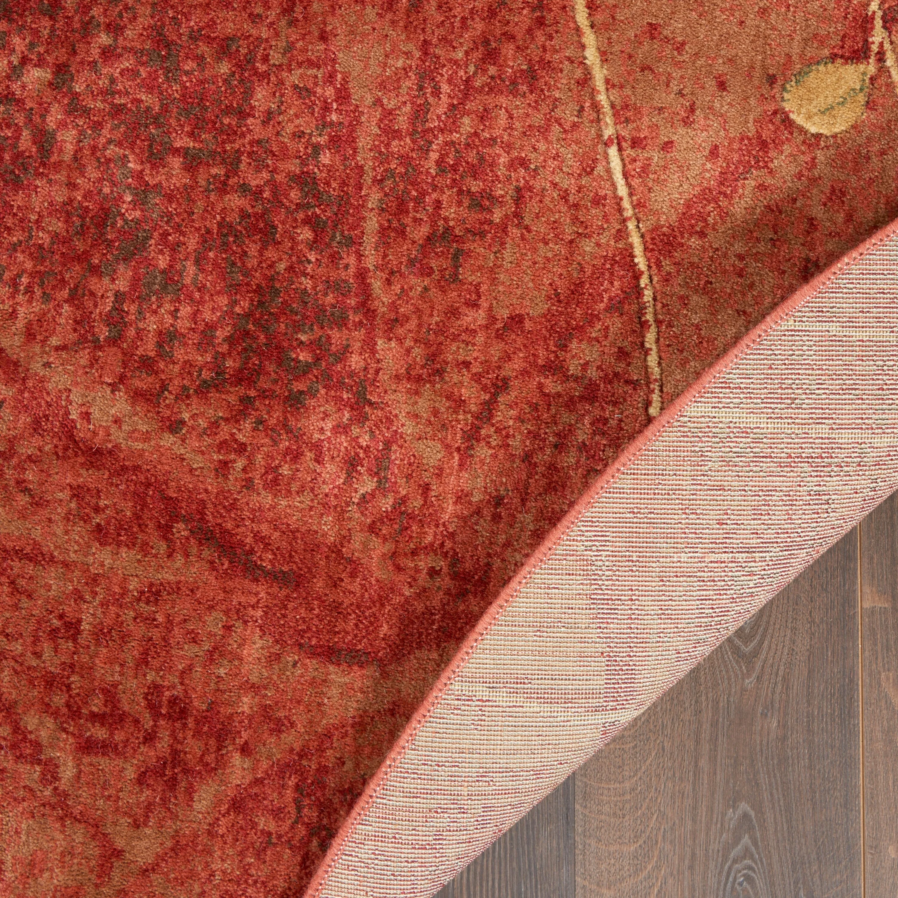 Nourison Susan Contemporary Floral Indoor only Area Rug.