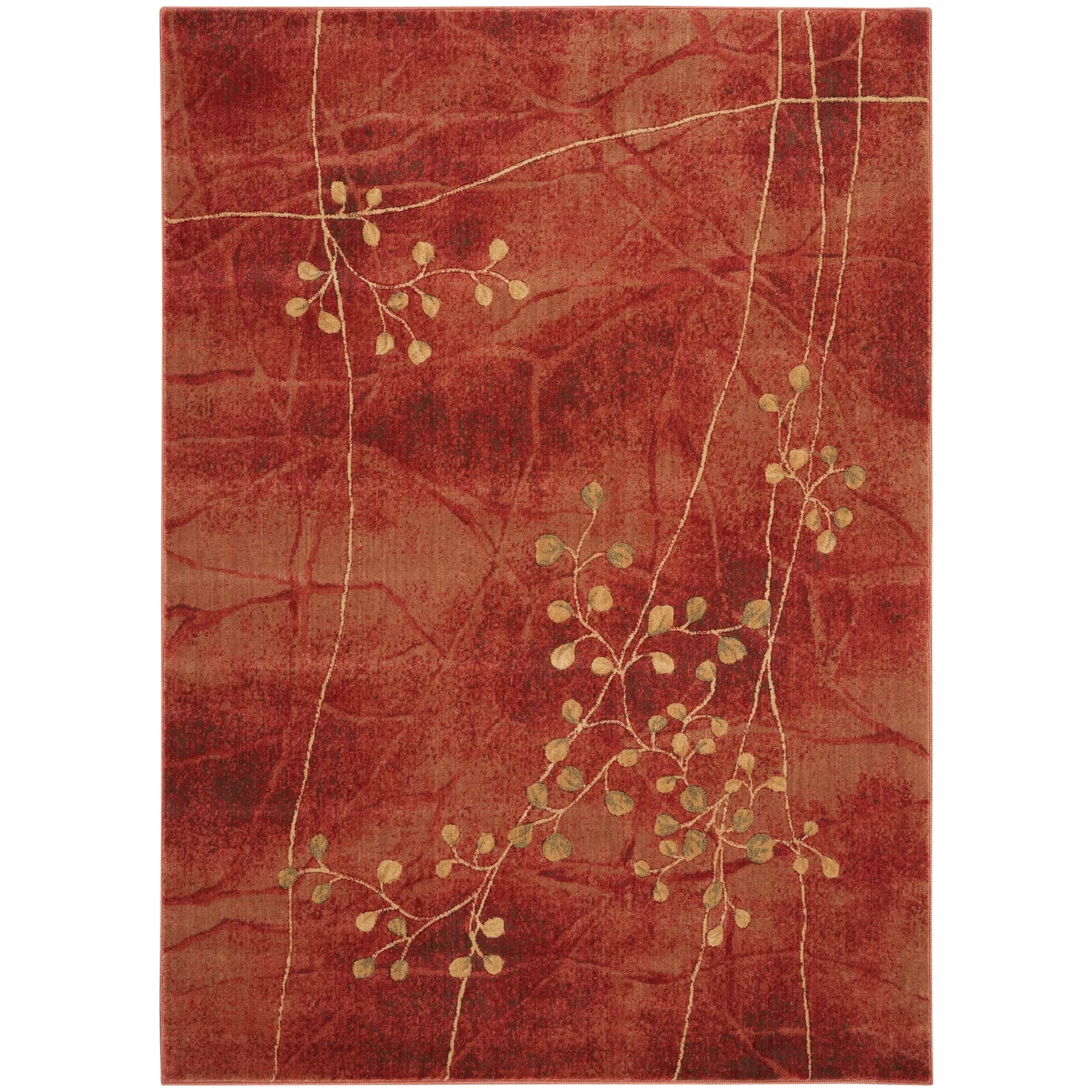 Nourison Susan Contemporary Floral Indoor only Area Rug.