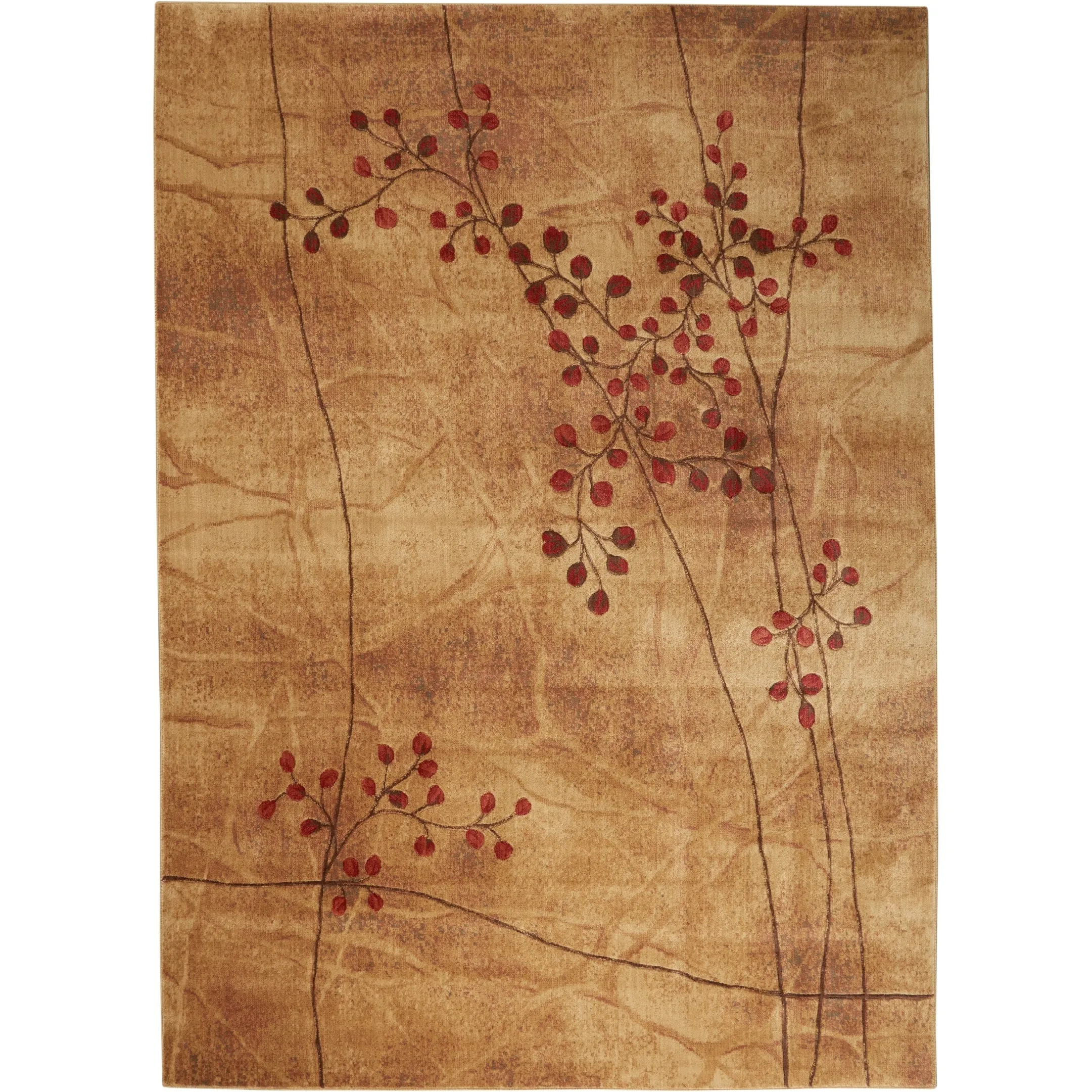Nourison Susan Contemporary Floral Indoor only Area Rug.