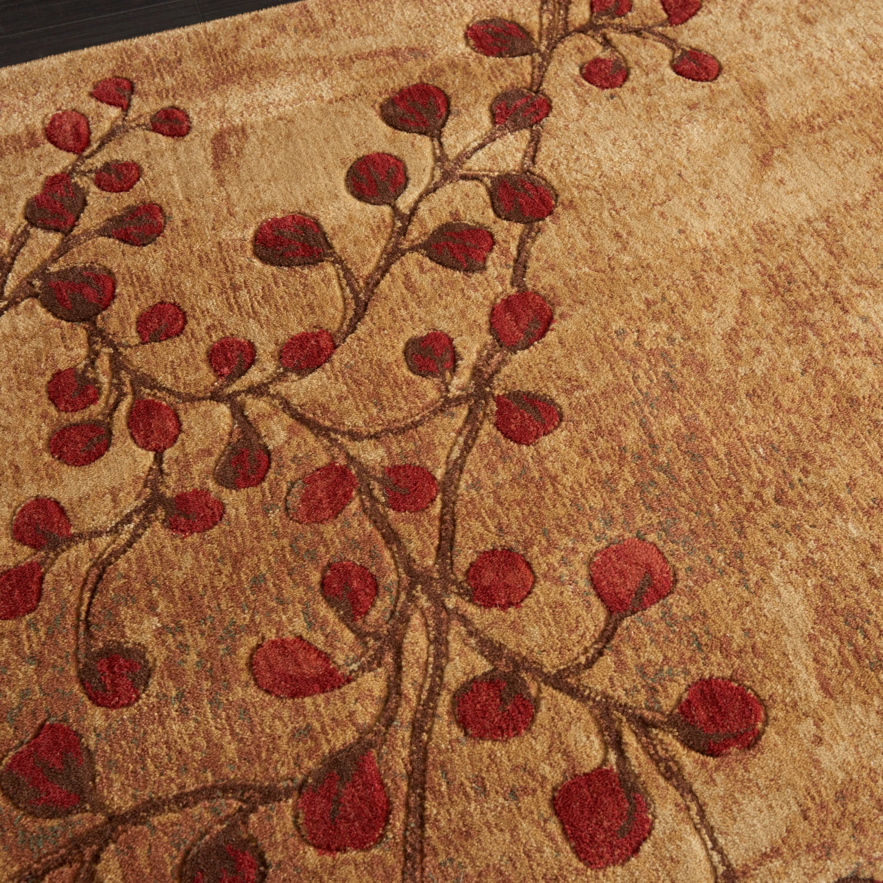 Nourison Susan Contemporary Floral Indoor only Area Rug.