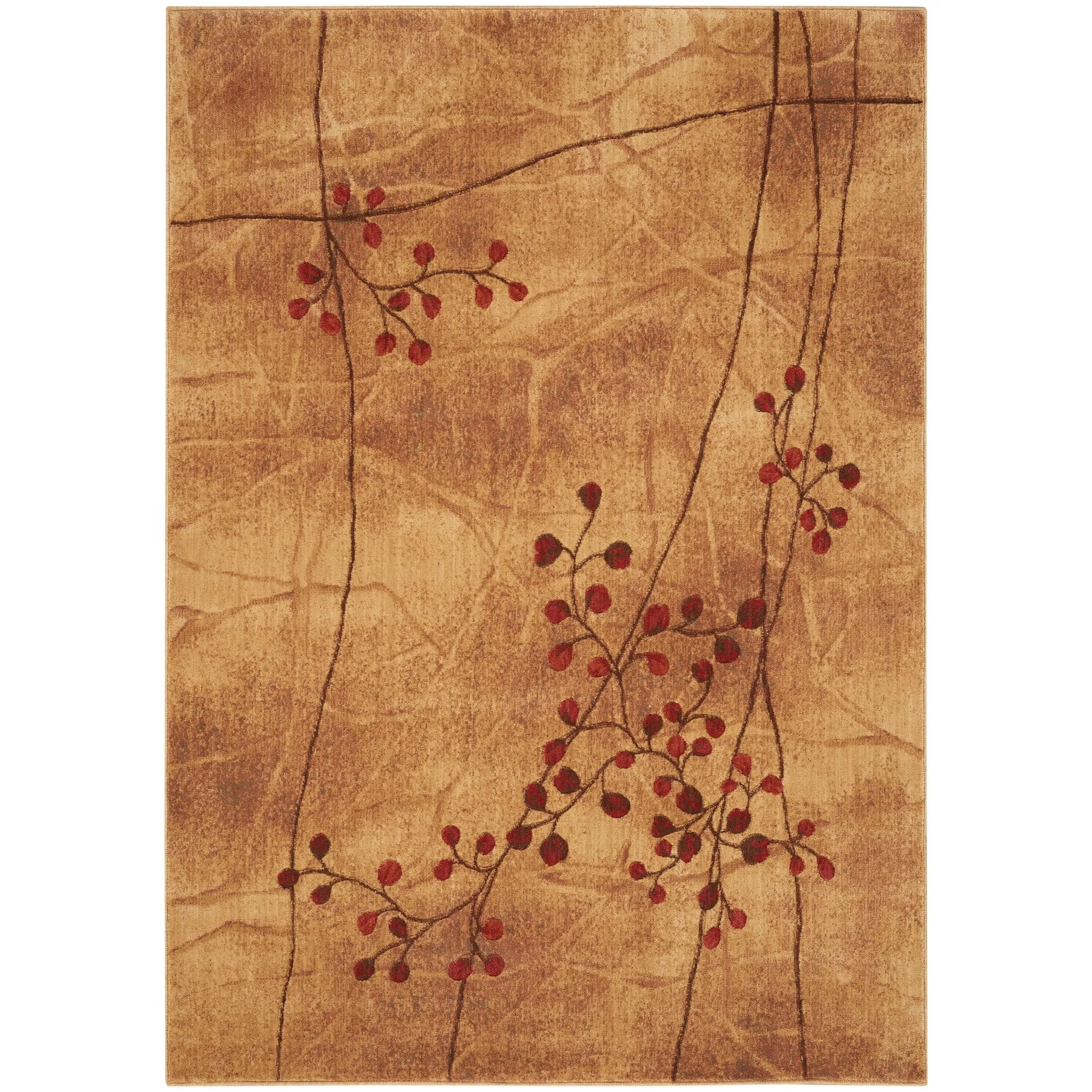 Nourison Susan Contemporary Floral Indoor only Area Rug.