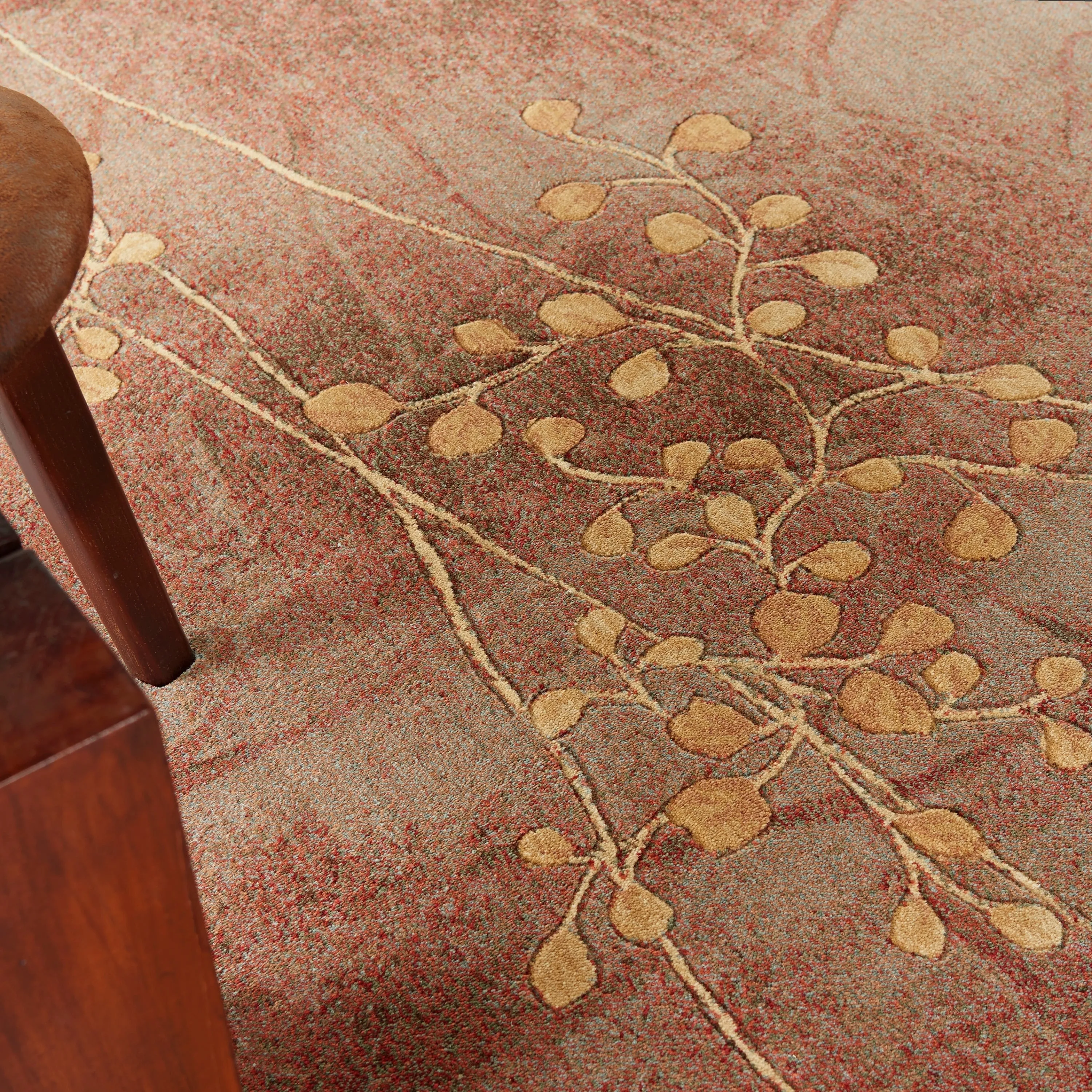 Nourison Susan Contemporary Floral Indoor only Area Rug.