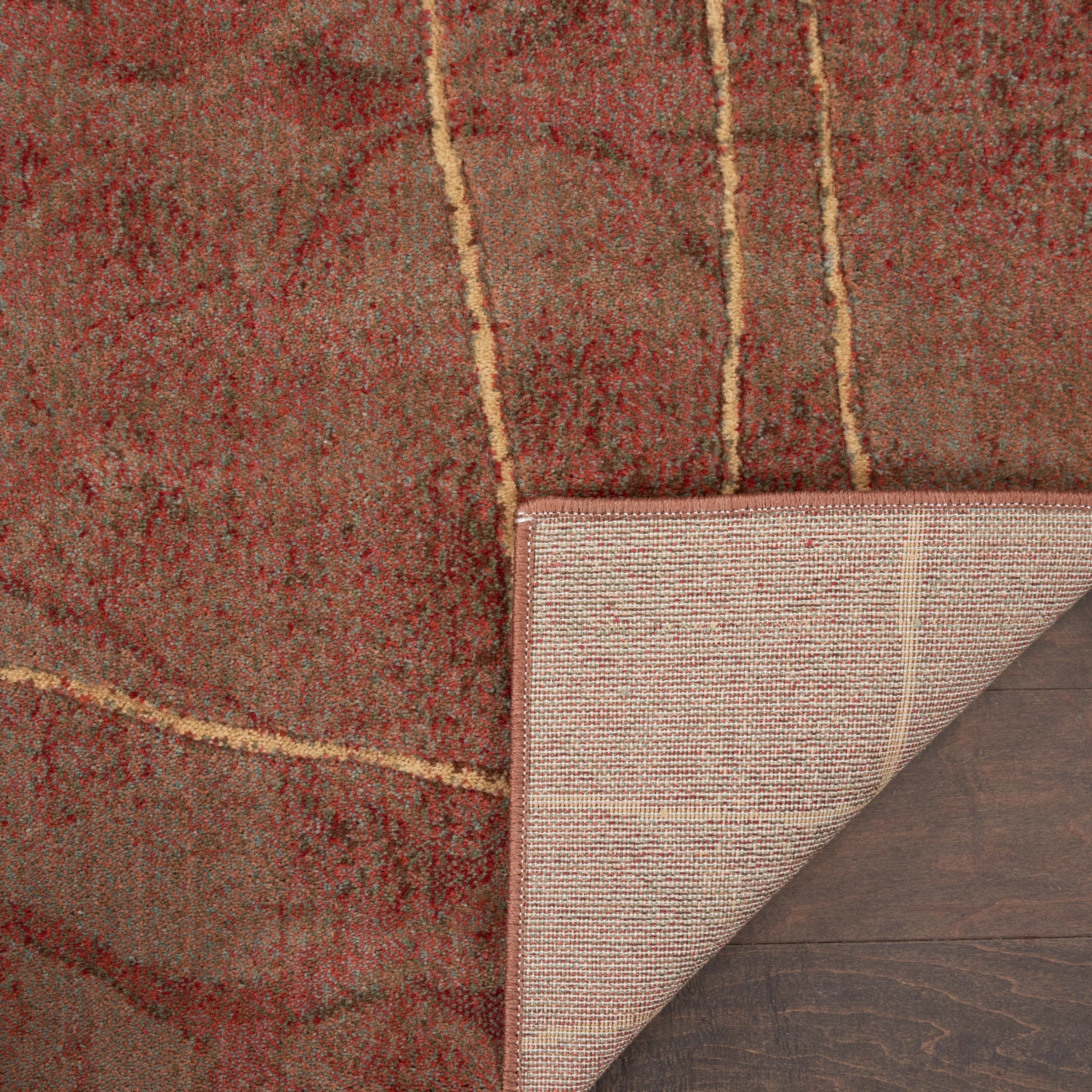 Nourison Susan Contemporary Floral Indoor only Area Rug.