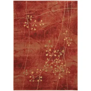 Nourison Susan Contemporary Floral Indoor only Area Rug.