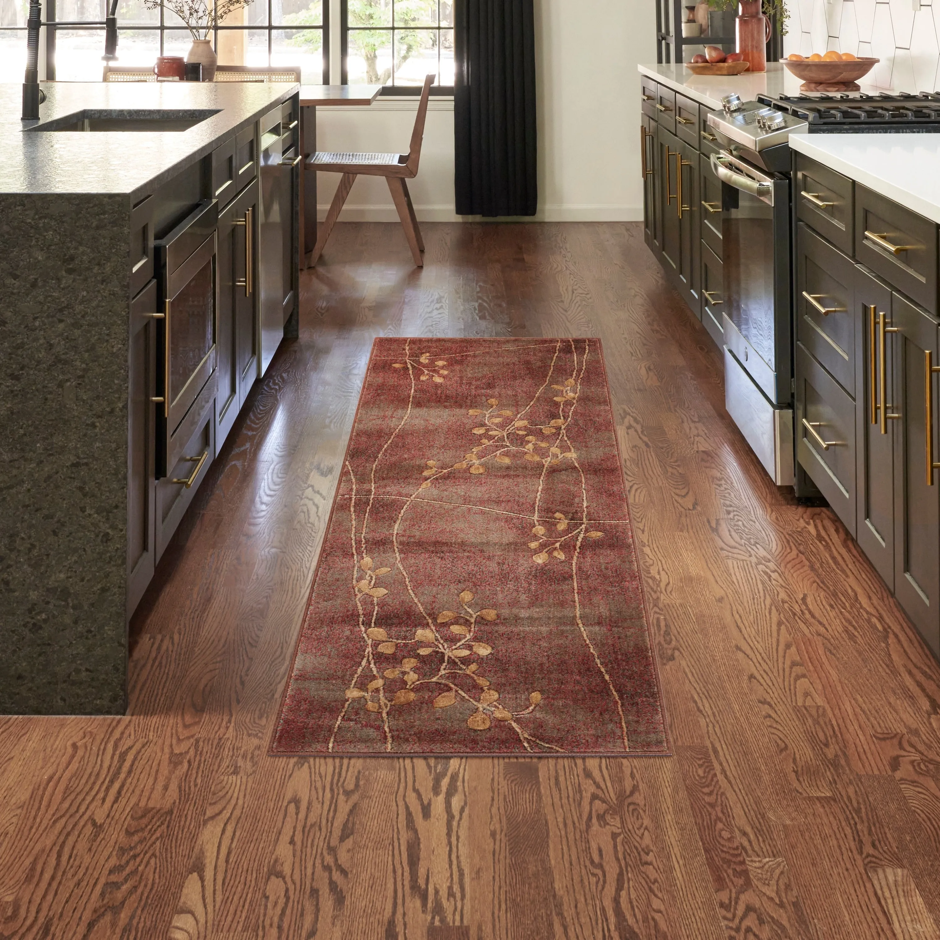 Nourison Susan Contemporary Floral Indoor only Area Rug.