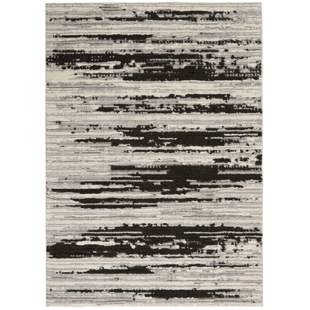 Nourison Textured Contemporary Abstract Area Rug