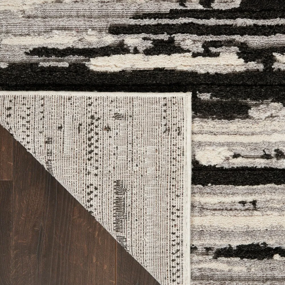 Nourison Textured Contemporary Abstract Area Rug