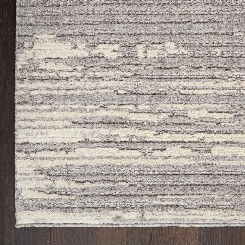 Nourison Textured Contemporary Abstract Area Rug
