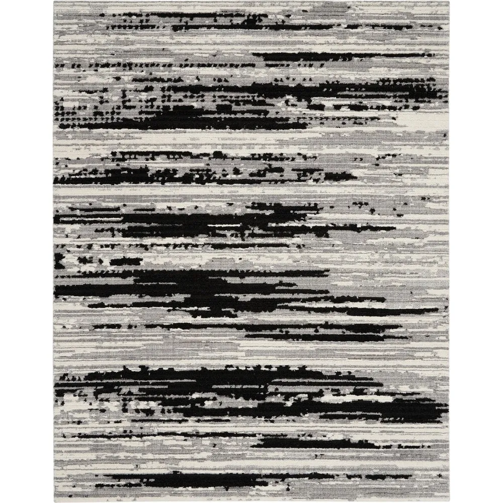 Nourison Textured Contemporary Abstract Area Rug
