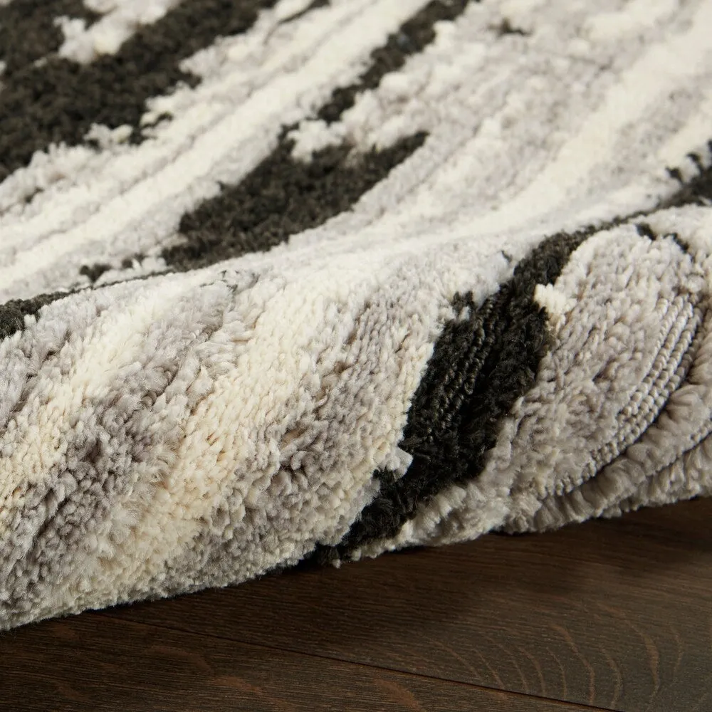 Nourison Textured Contemporary Abstract Area Rug