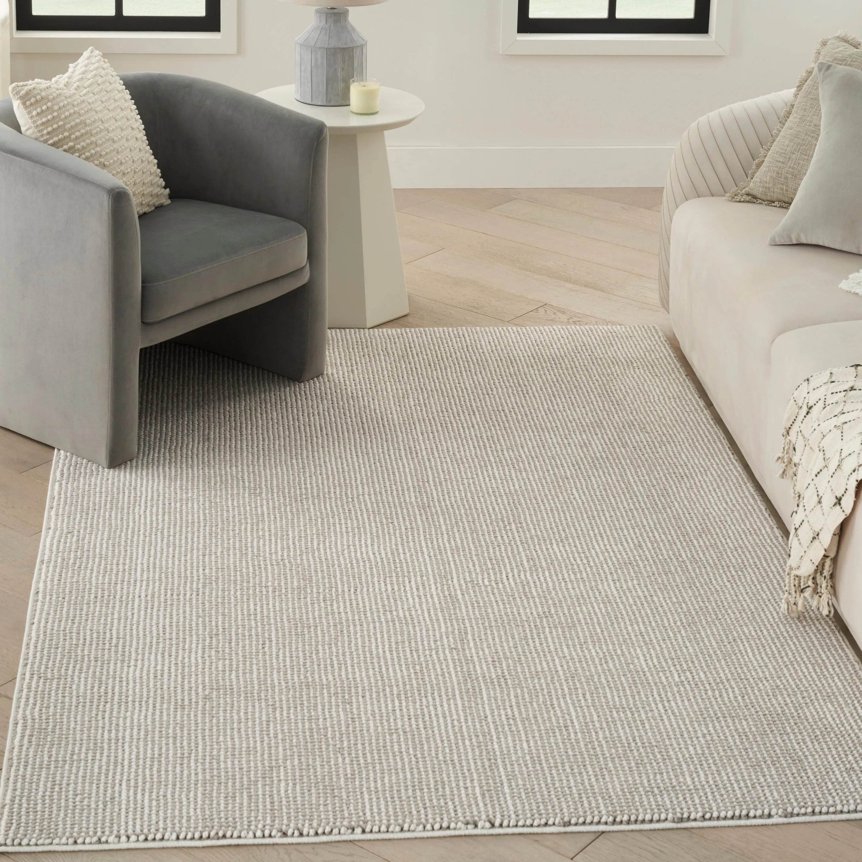 Nourison Textured Home Indoor Abstract Area Rug