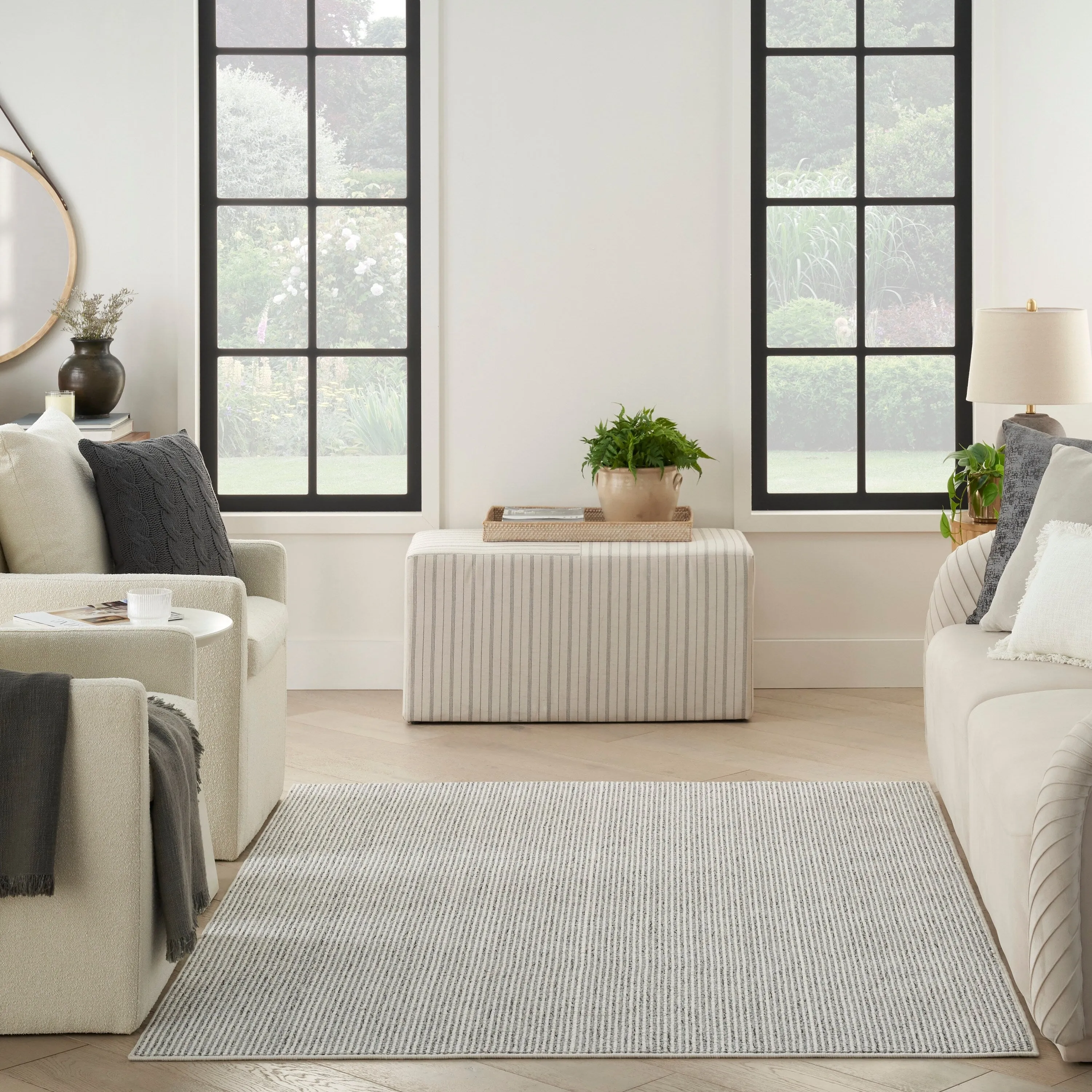 Nourison Textured Home Indoor Abstract Area Rug