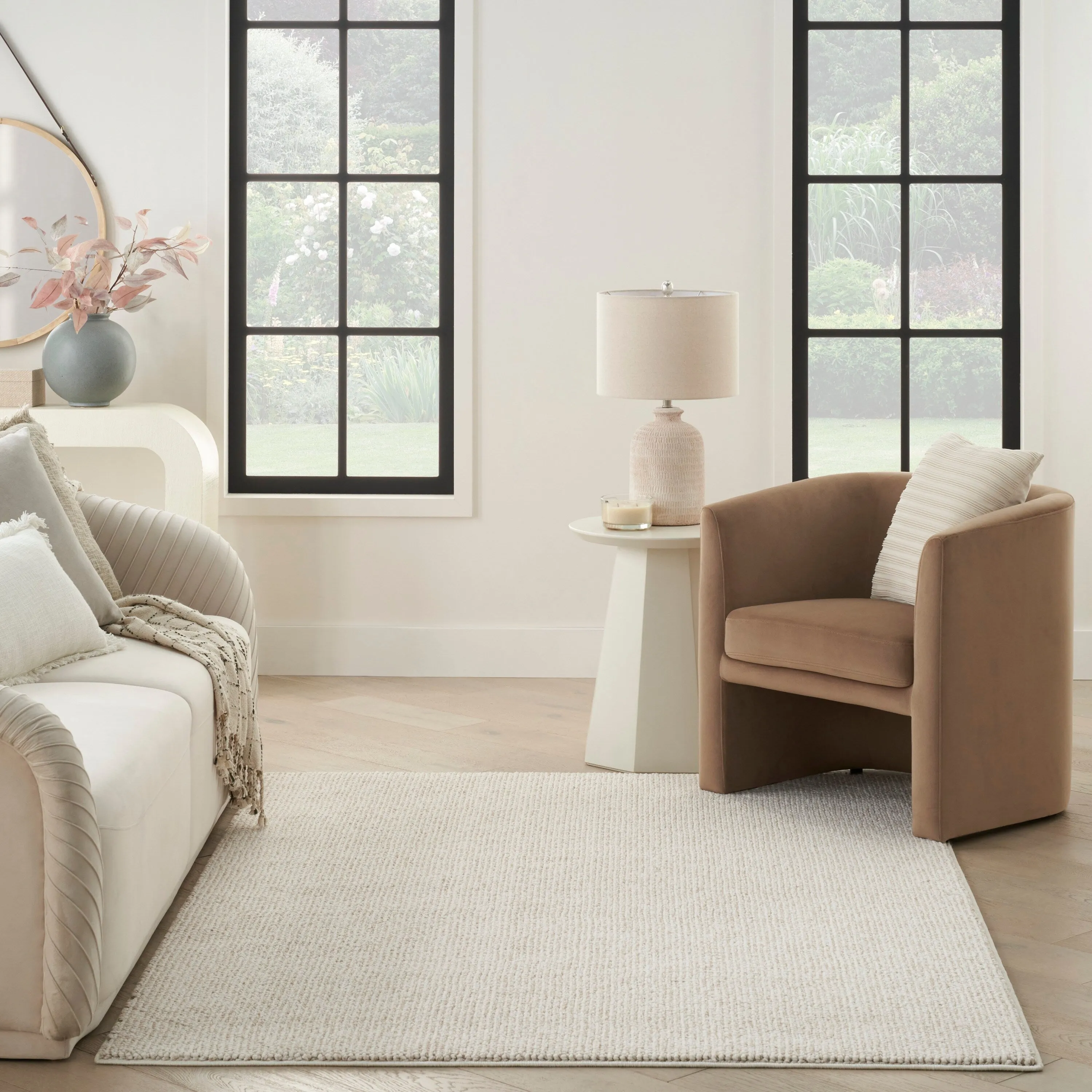 Nourison Textured Home Indoor Abstract Area Rug