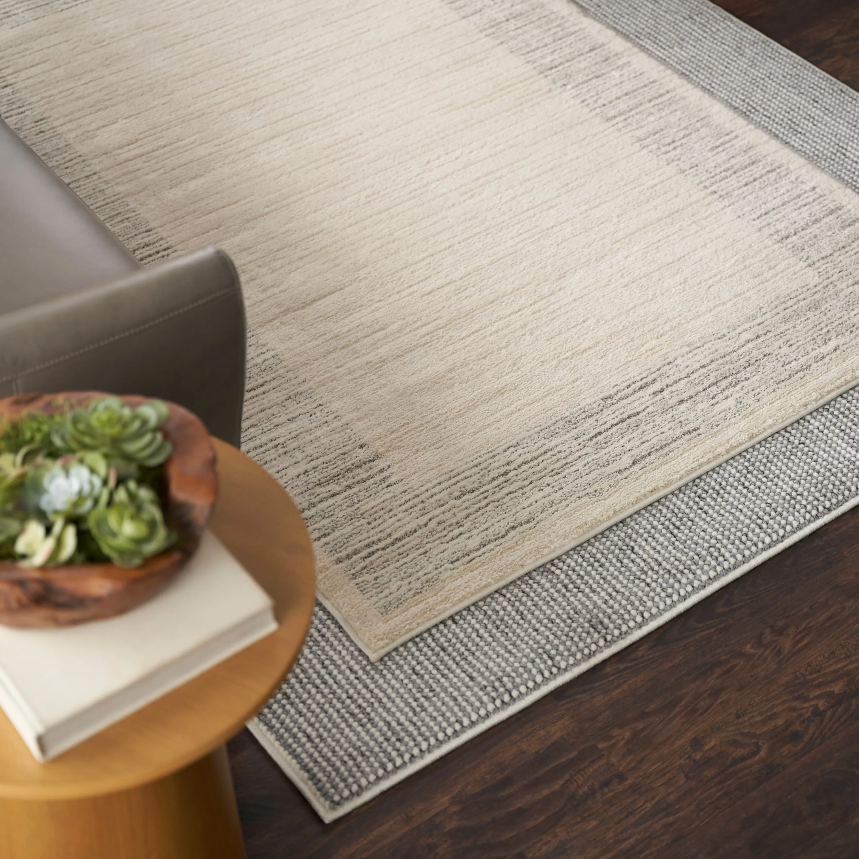 Nourison Textured Home Indoor Abstract Area Rug