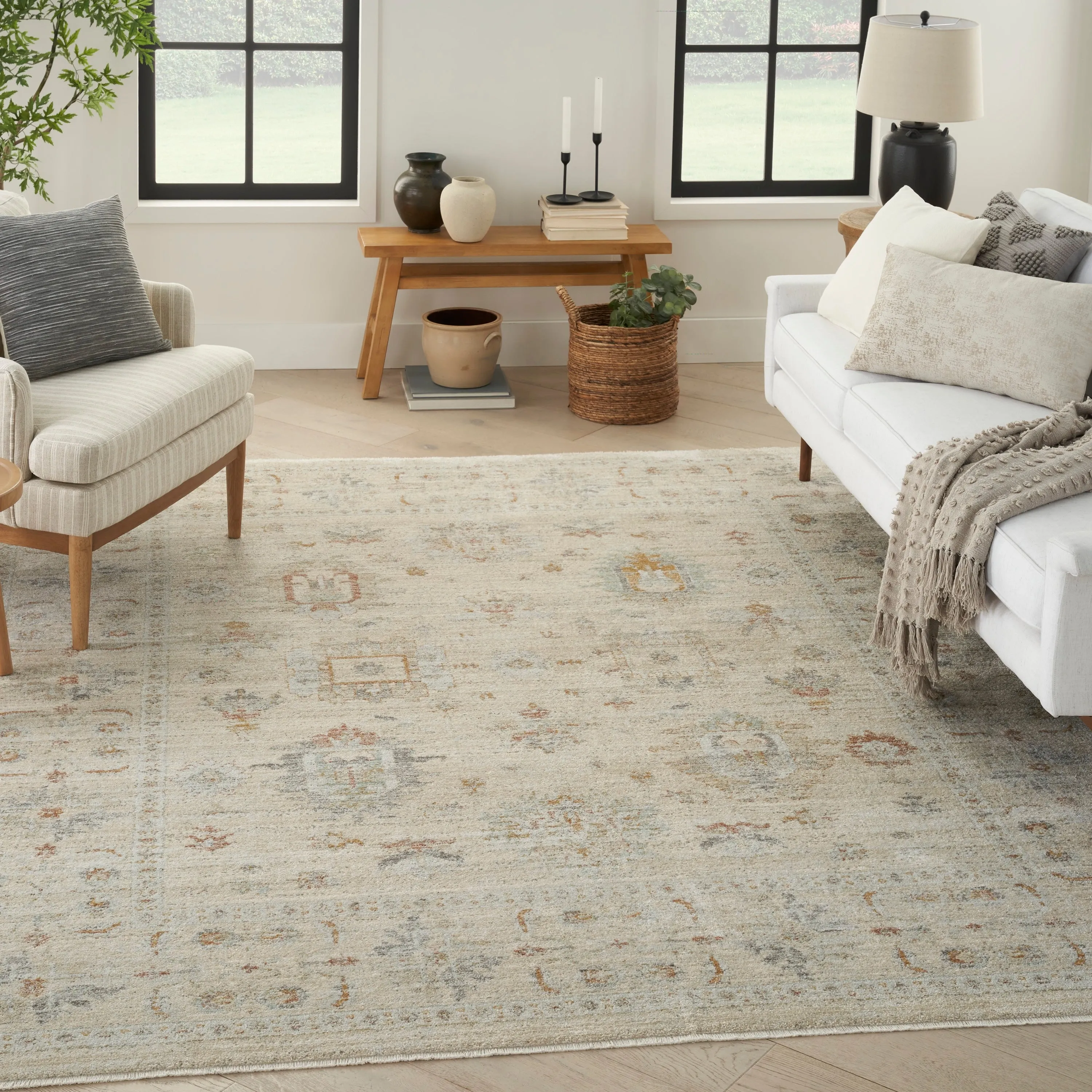 Nourison Traditional Home Indoor Persian Area Rug