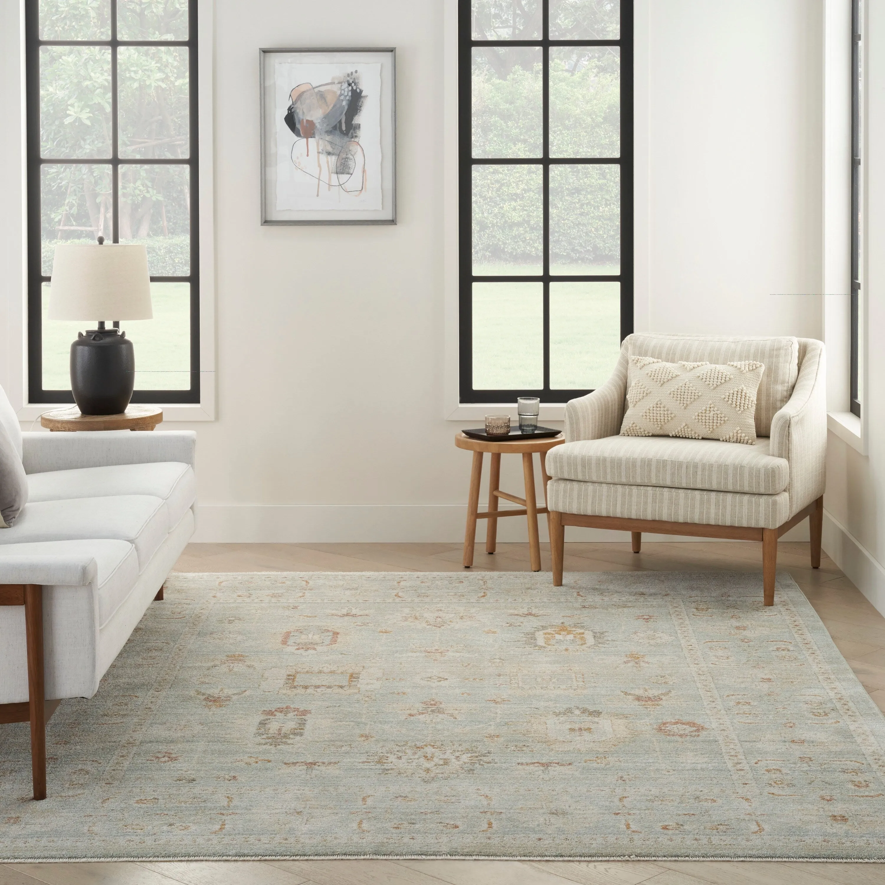 Nourison Traditional Home Indoor Persian Area Rug