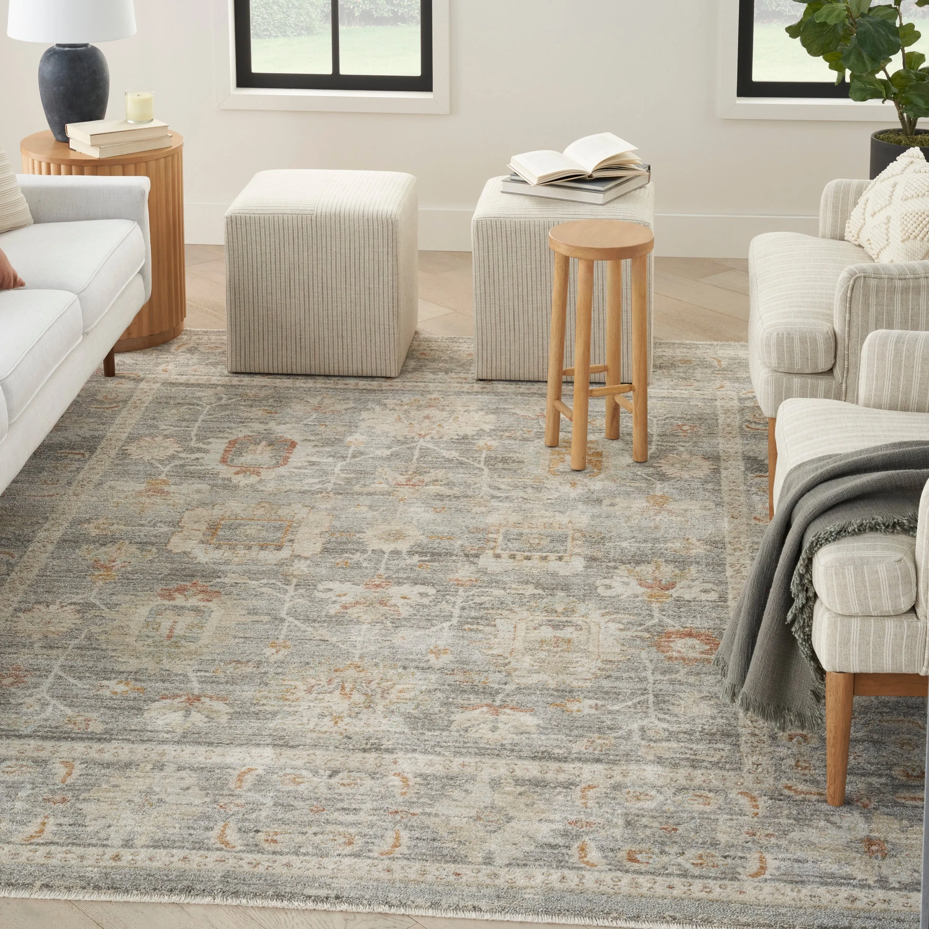 Nourison Traditional Home Indoor Persian Area Rug