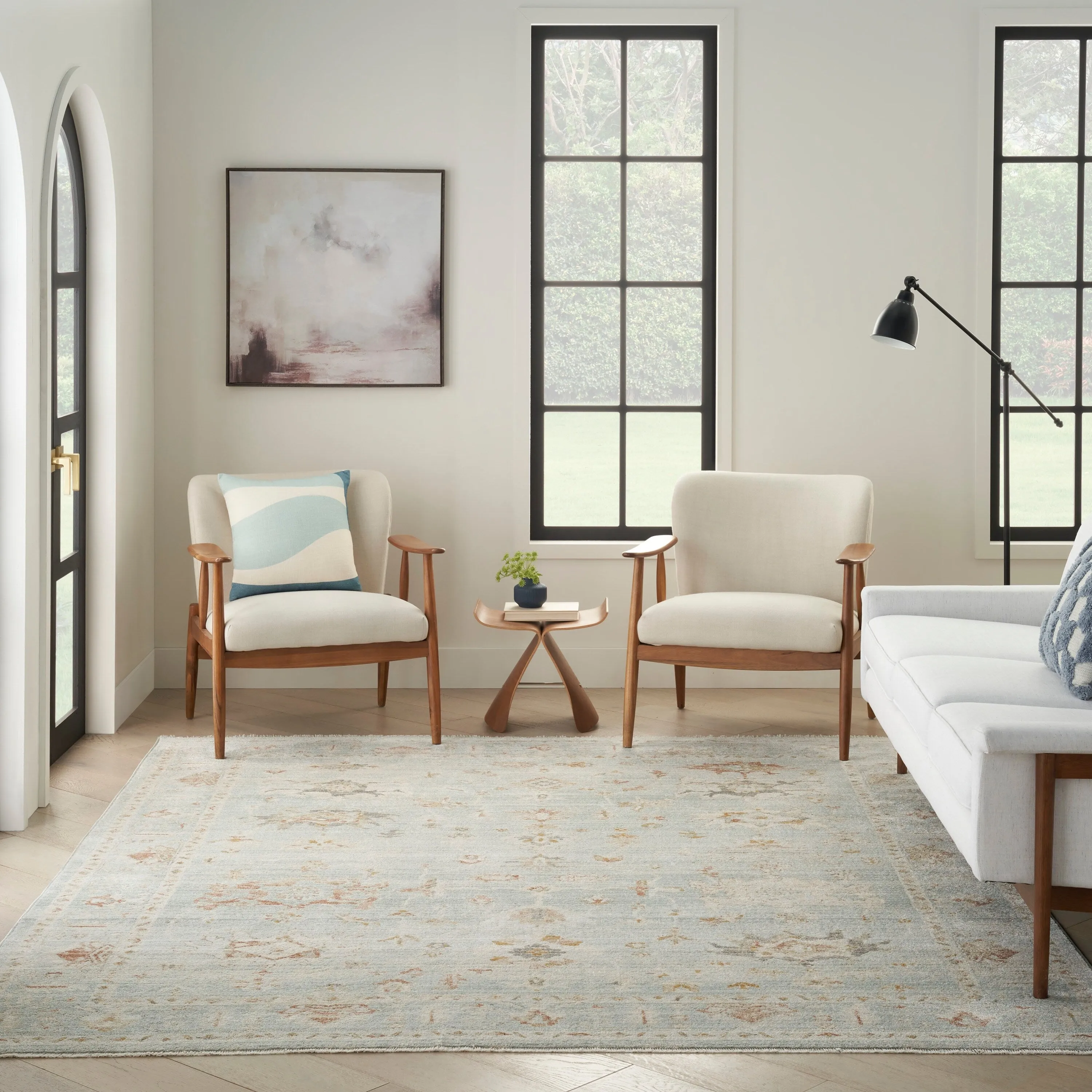 Nourison Traditional Home Indoor Persian Area Rug