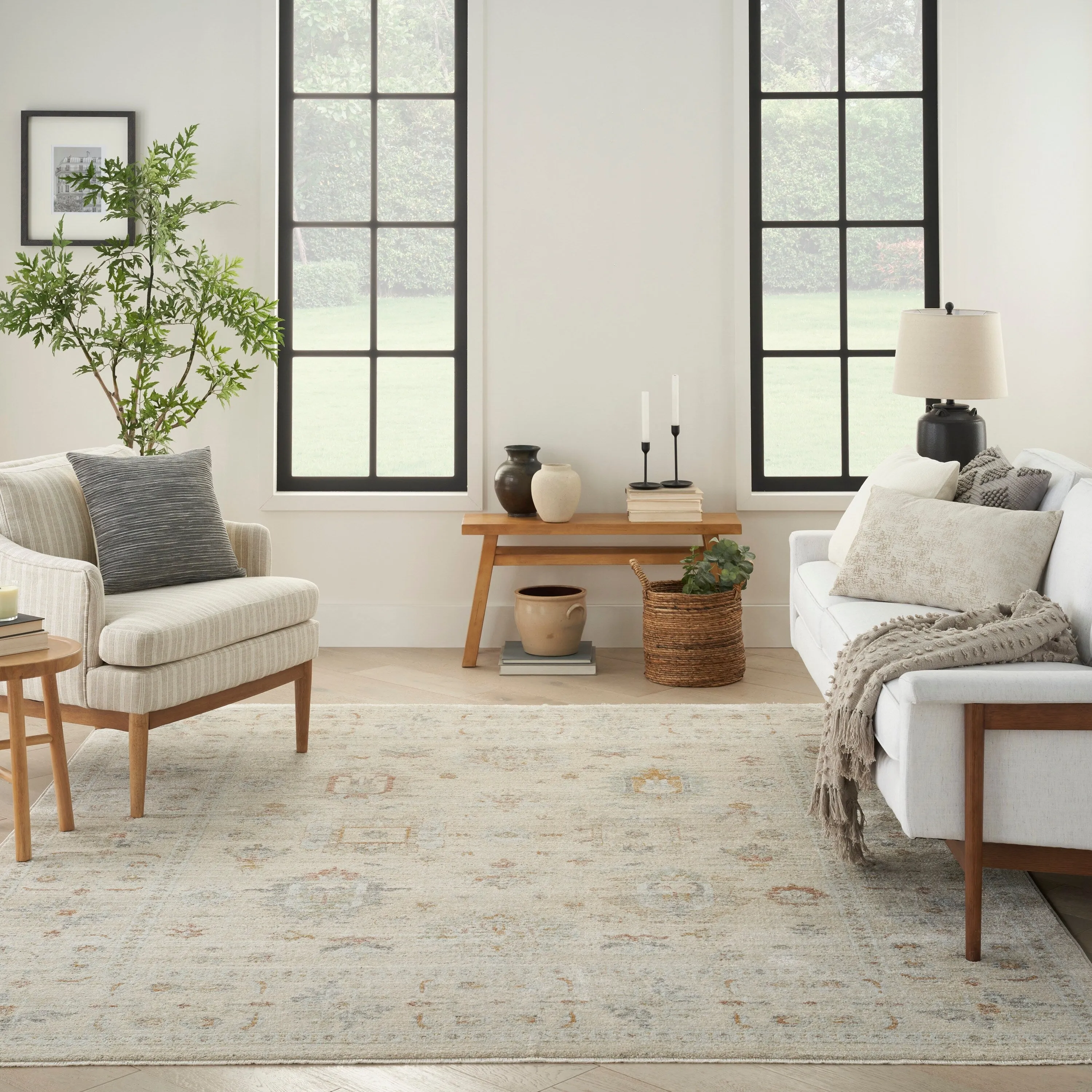 Nourison Traditional Home Indoor Persian Area Rug