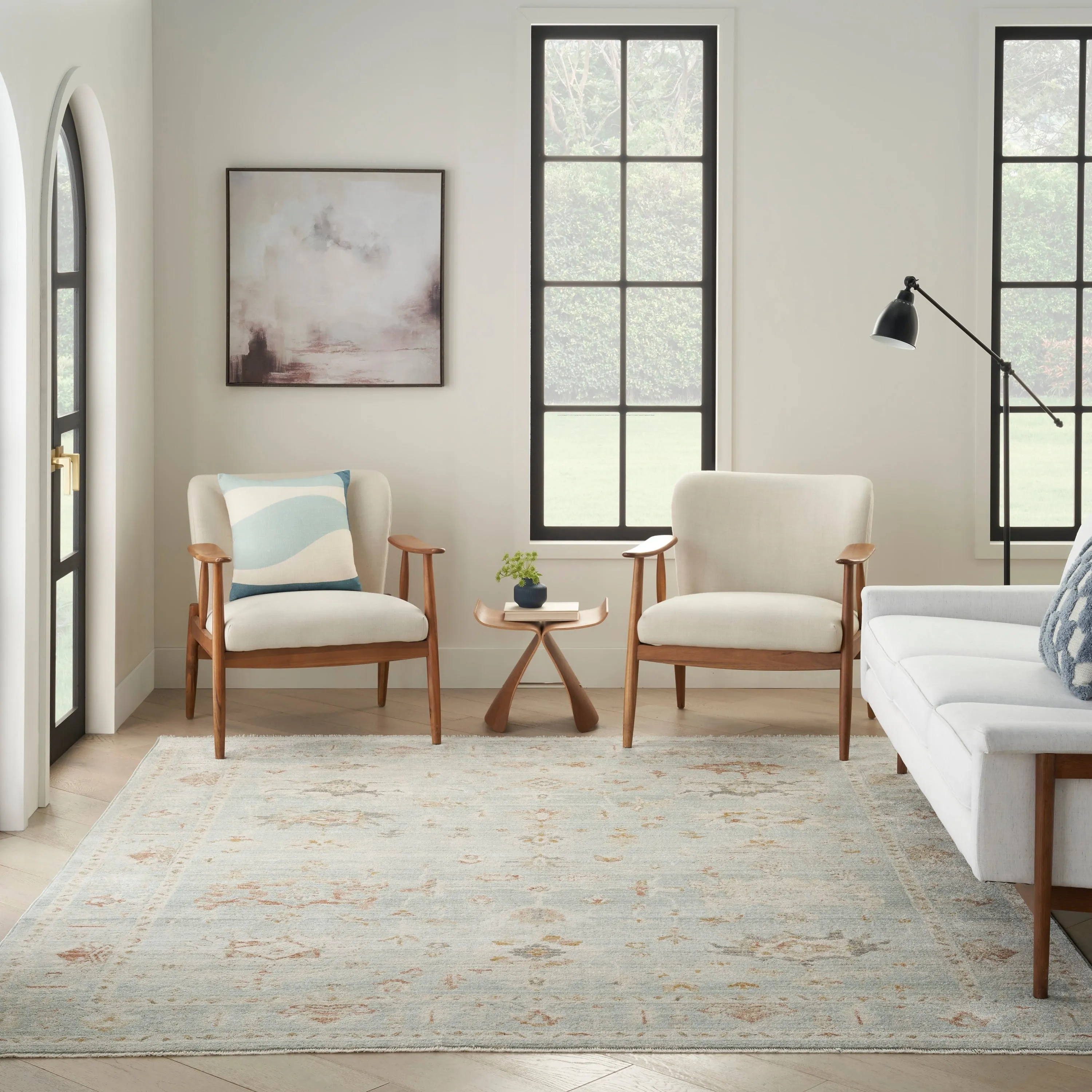 Nourison Traditional Home Indoor Persian Area Rug