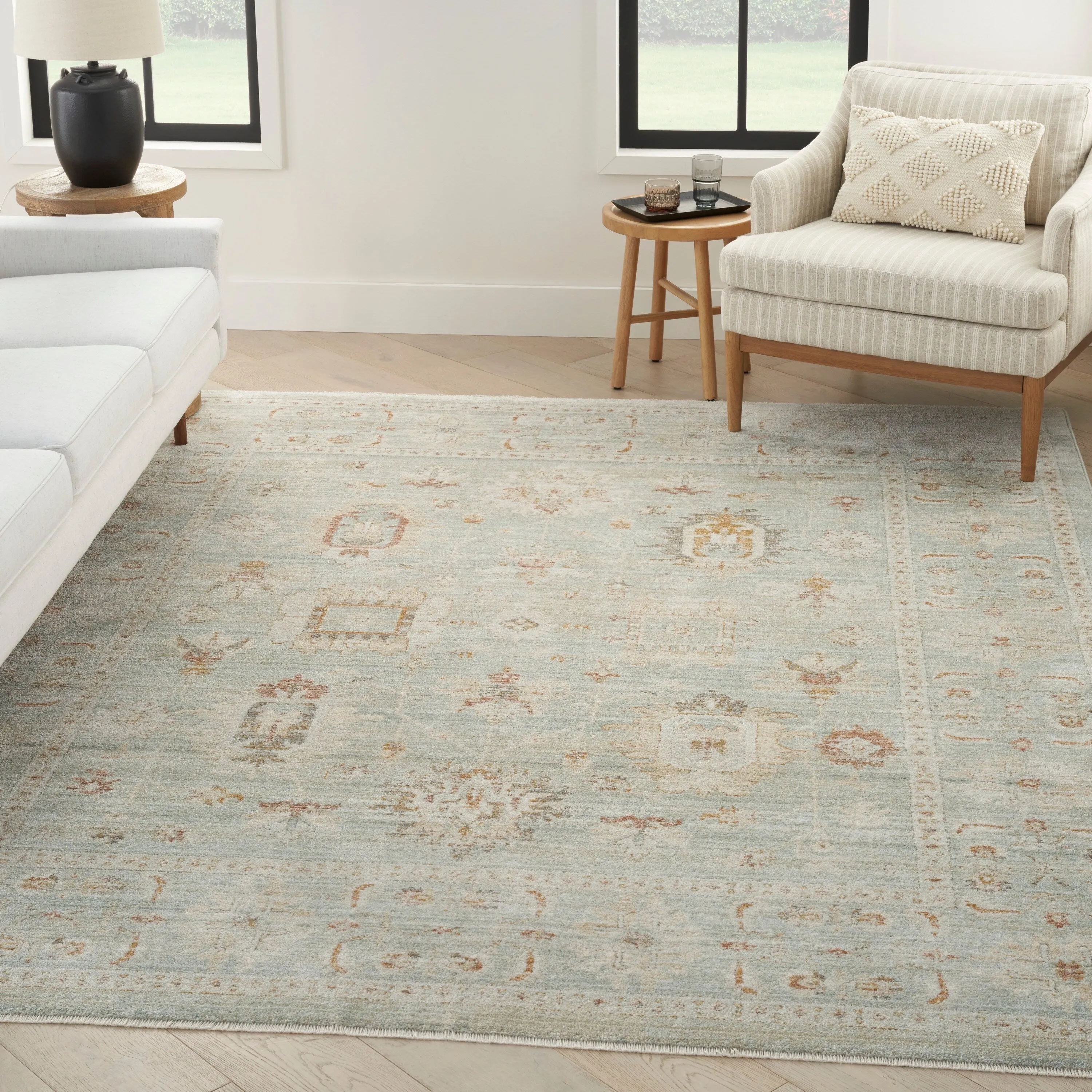 Nourison Traditional Home Indoor Persian Area Rug