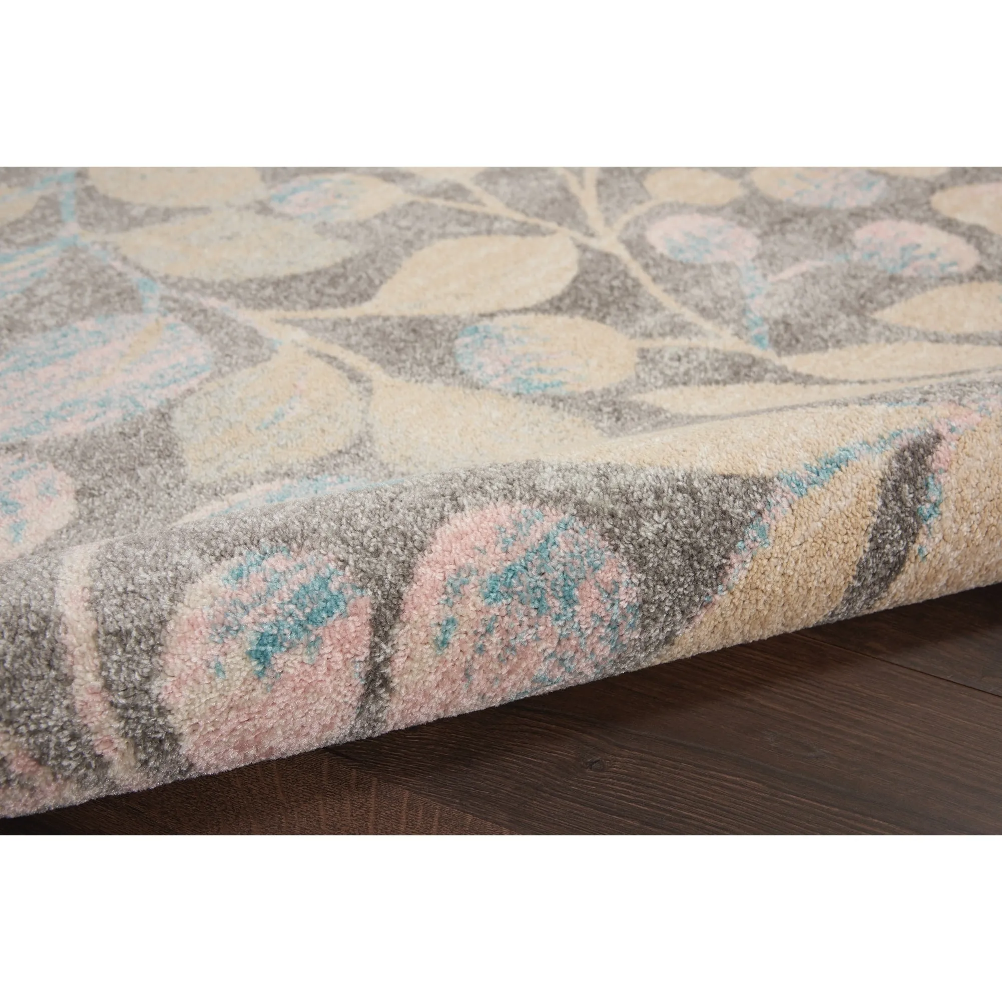 Nourison Tranquil Abstract Floral Leaves Botanical Area Rug