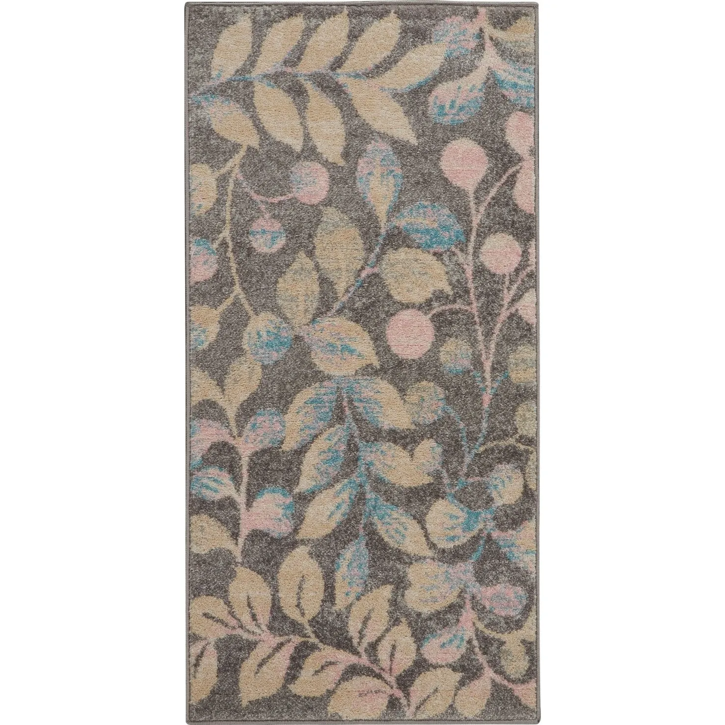 Nourison Tranquil Abstract Floral Leaves Botanical Area Rug