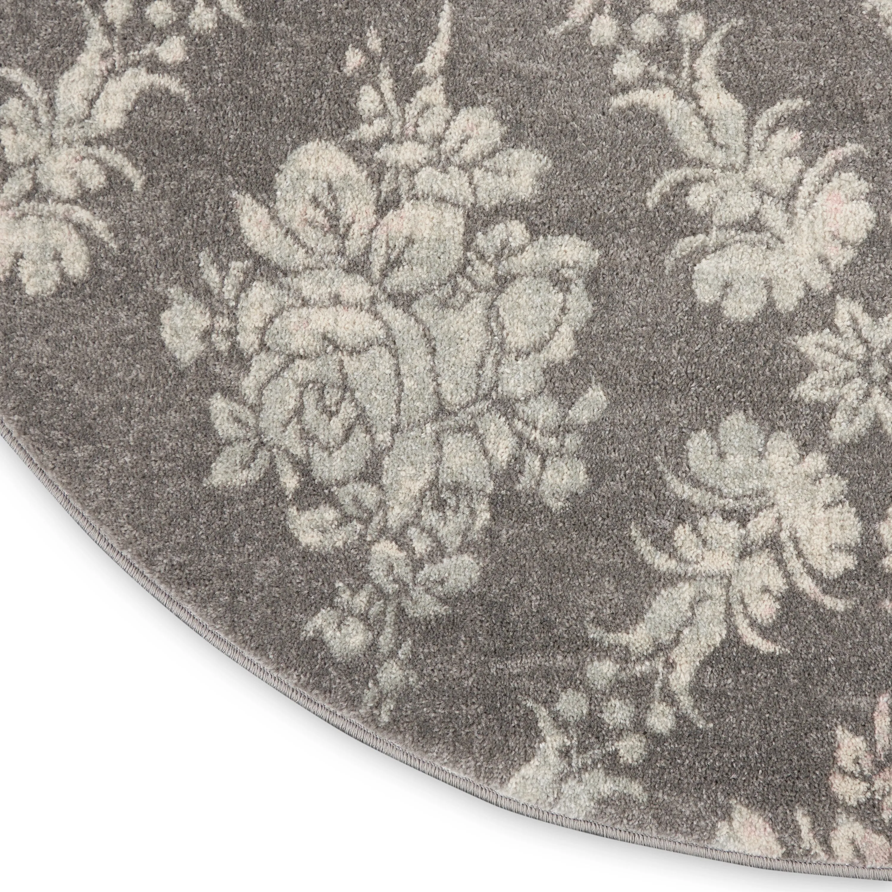 Nourison Tranquil French Country Floral Damask Area Rug