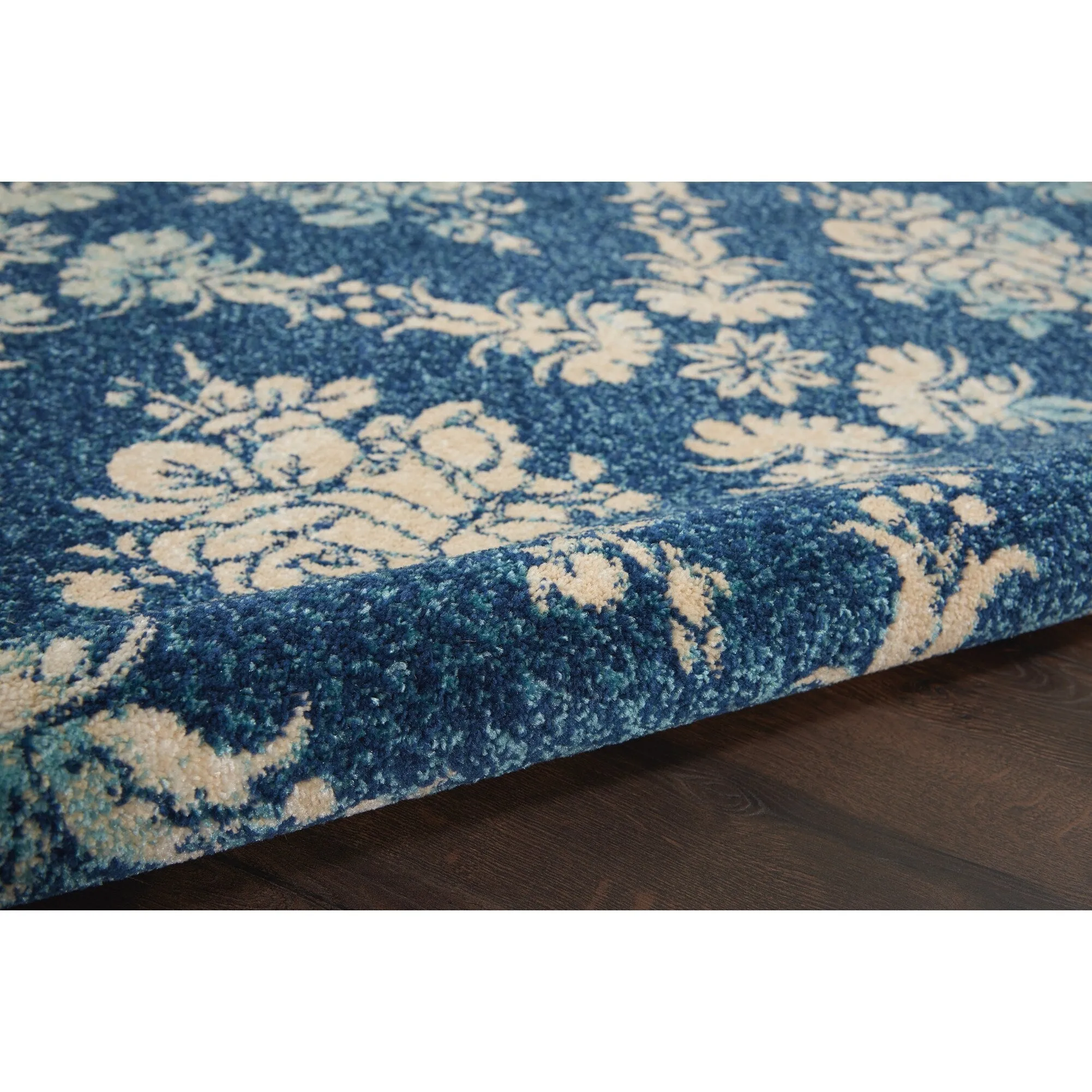 Nourison Tranquil French Country Floral Damask Area Rug