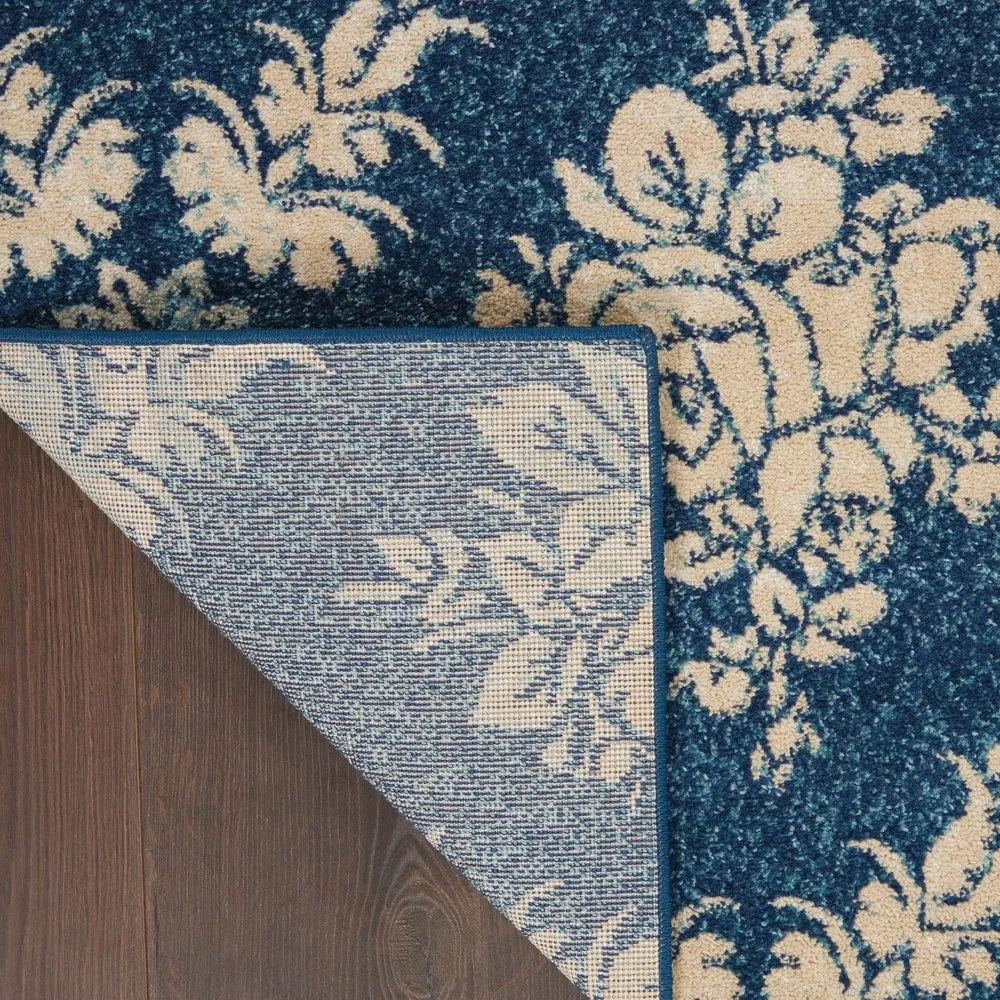 Nourison Tranquil French Country Floral Damask Area Rug