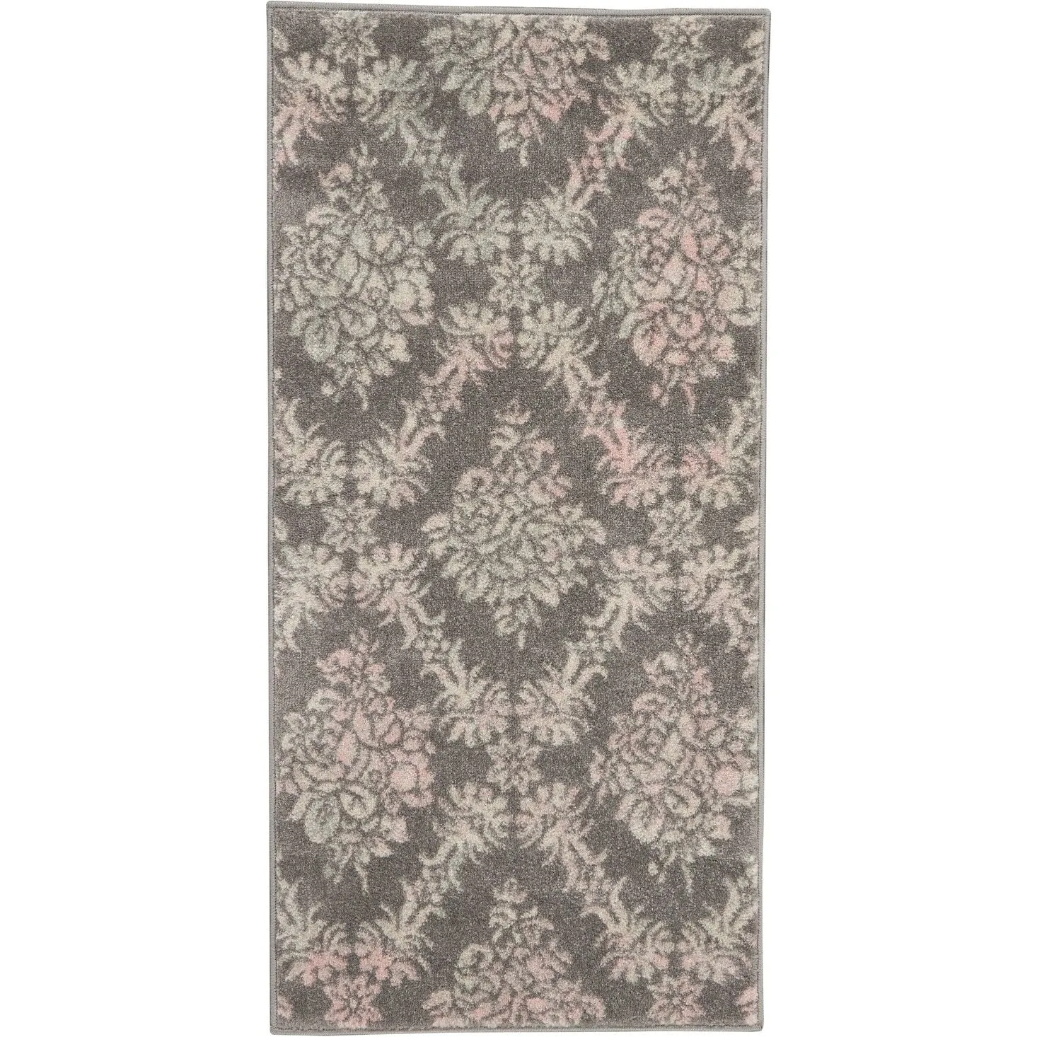 Nourison Tranquil French Country Floral Damask Area Rug